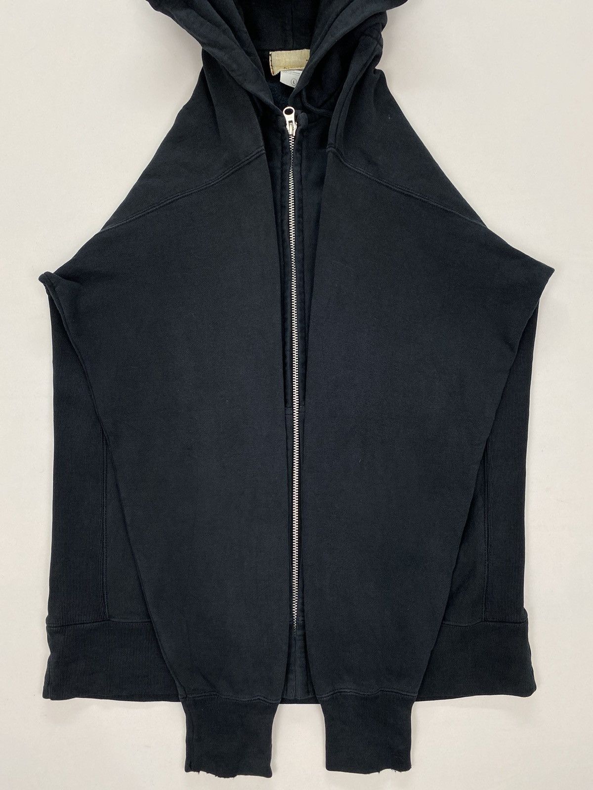 Japanese Brand Disco 23 Distressed Zip Ups Hoodie Size US S / EU 44-46 / 1 - 5 Thumbnail
