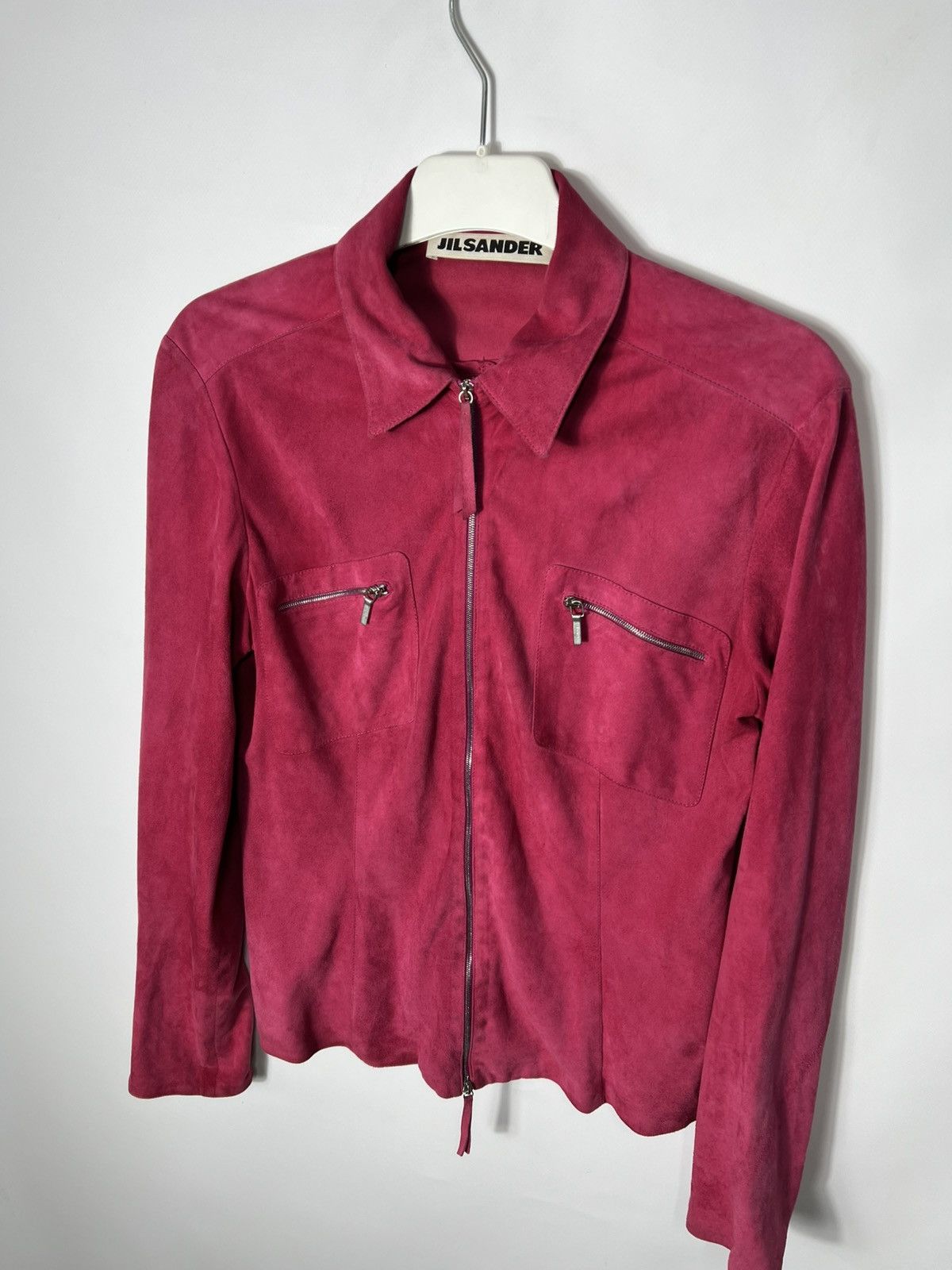 Jil Sander Vintage Rare Luxury Jil Sander Genuine Leather Suede Jacket Size M / US 6-8 / IT 42-44 - 2 Thumbnail