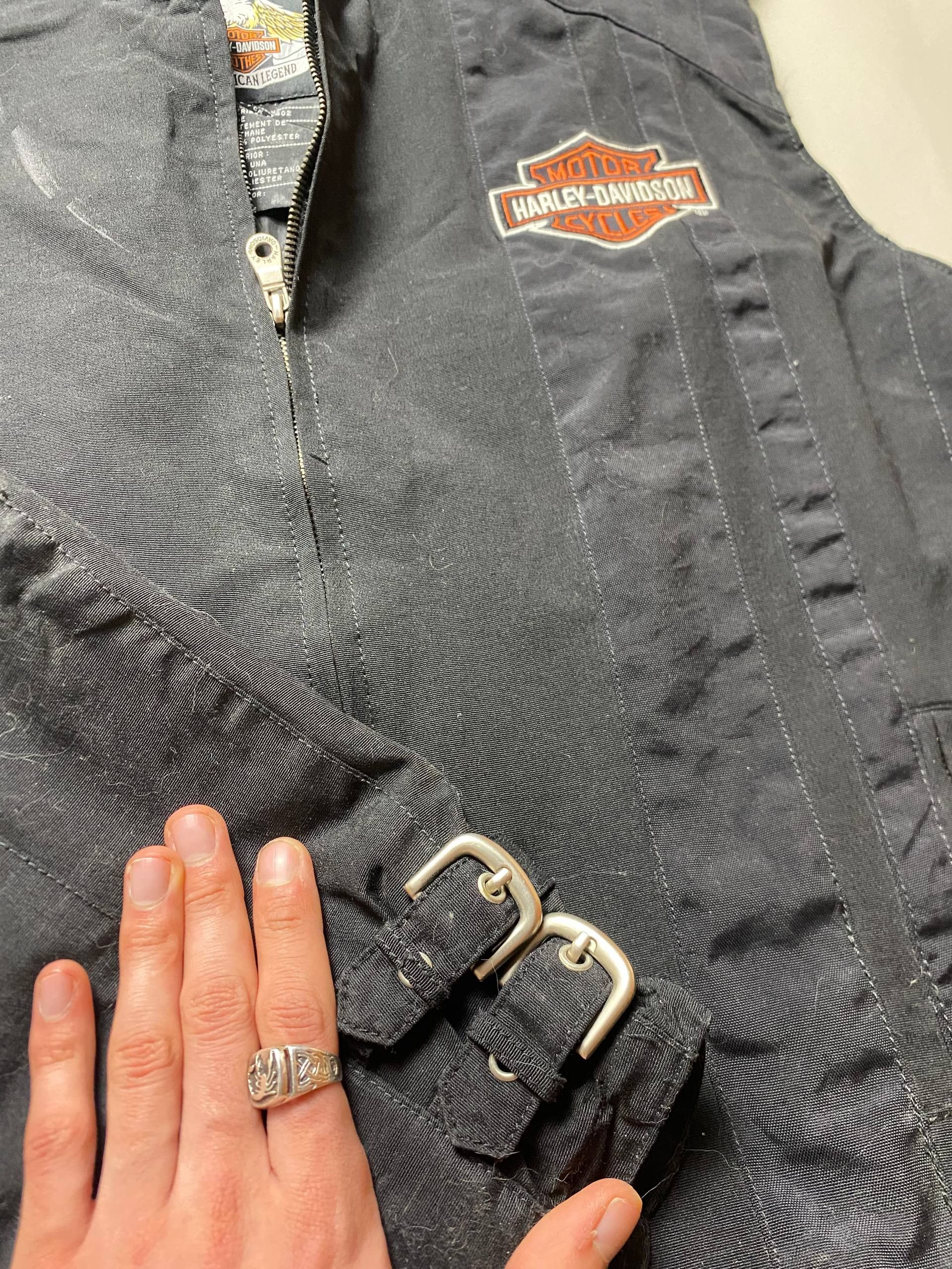Harley Davidson Harley Davidson Vintage Vest Size US XL / EU 56 / 4 - 8 Thumbnail