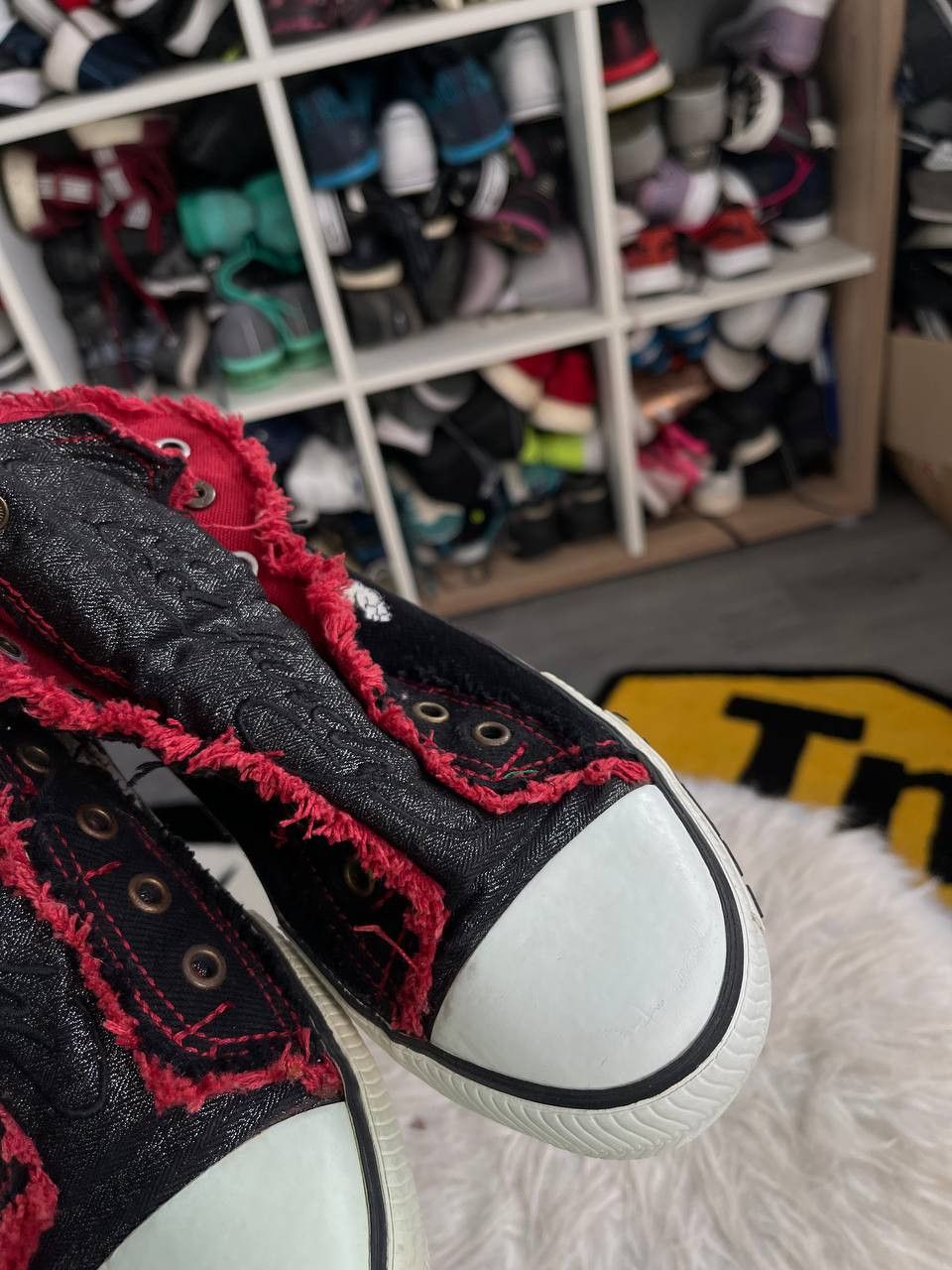Christian Audigier × Ed Hardy × Vintage Mens Vintage Ed Hardy sneakers shoes tiger dragon y2k rare Size US 8 / EU 41 - 6 Thumbnail