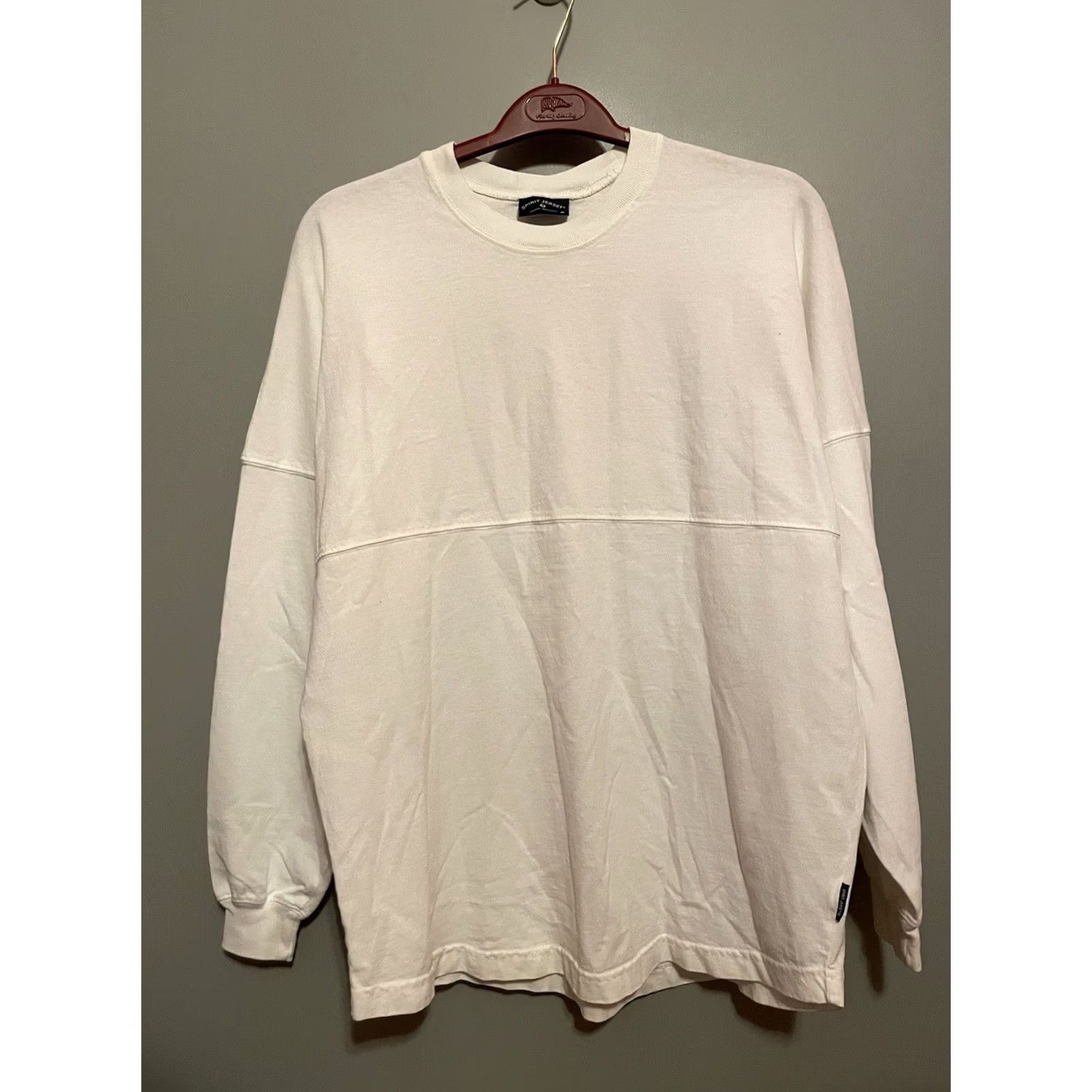 ESPIRIT Spirit Jersey Mens M White Carnival Sunrise Cruise Ship Size Long Sleeve E297 Size US M / EU 48-50 / 2 - 3 Thumbnail