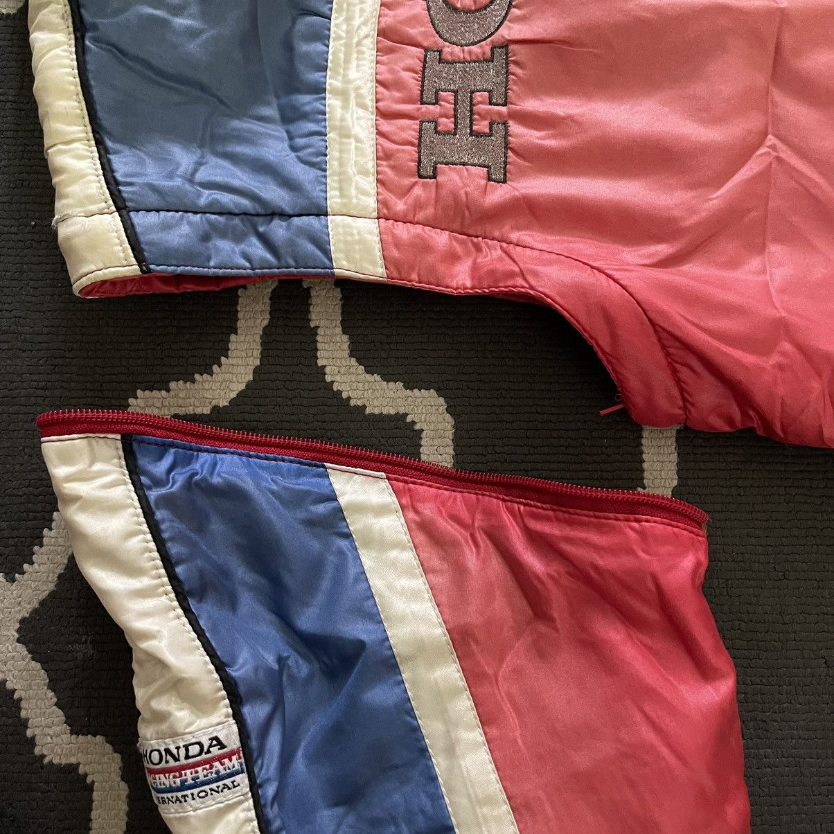 Honda × Vintage Rare Vintage 80s Honda Racing Motorcycle Riding Jacket Size US M / EU 48-50 / 2 - 16 Thumbnail