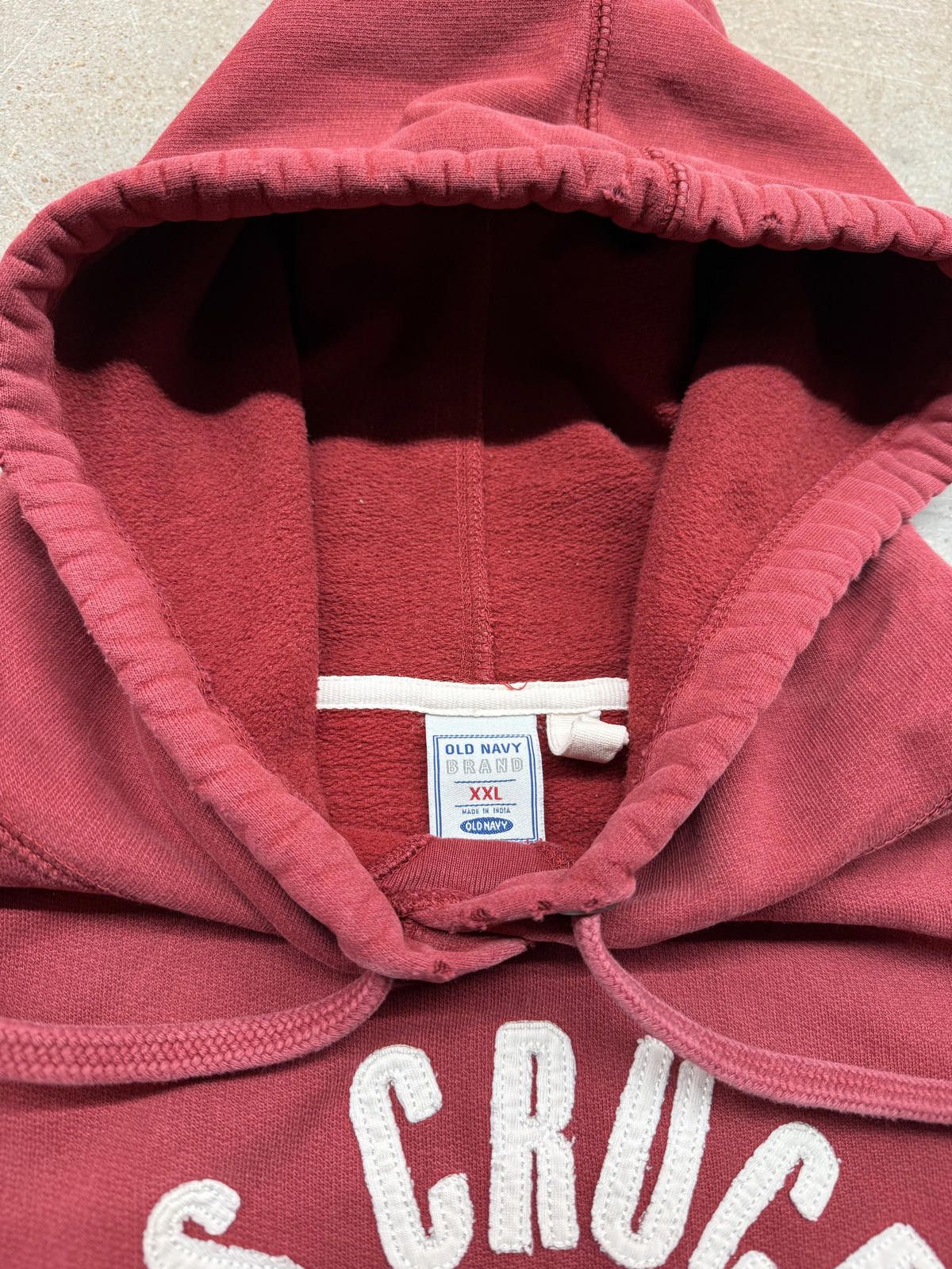 Old Navy Vintage Y2K Old Navy Las Cruces Faded Distressed Hoodie Size US XXL / EU 58 / 5 - 3 Thumbnail