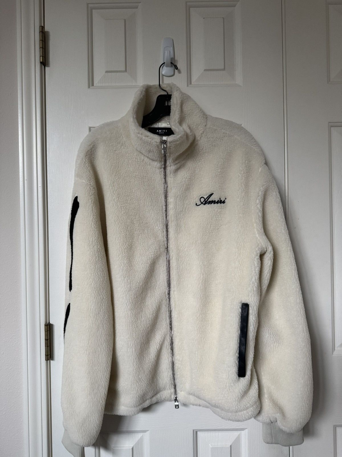 Amiri Amiri Fleece Bone Jacket Size US M / EU 48-50 / 2 - 1 Thumbnail