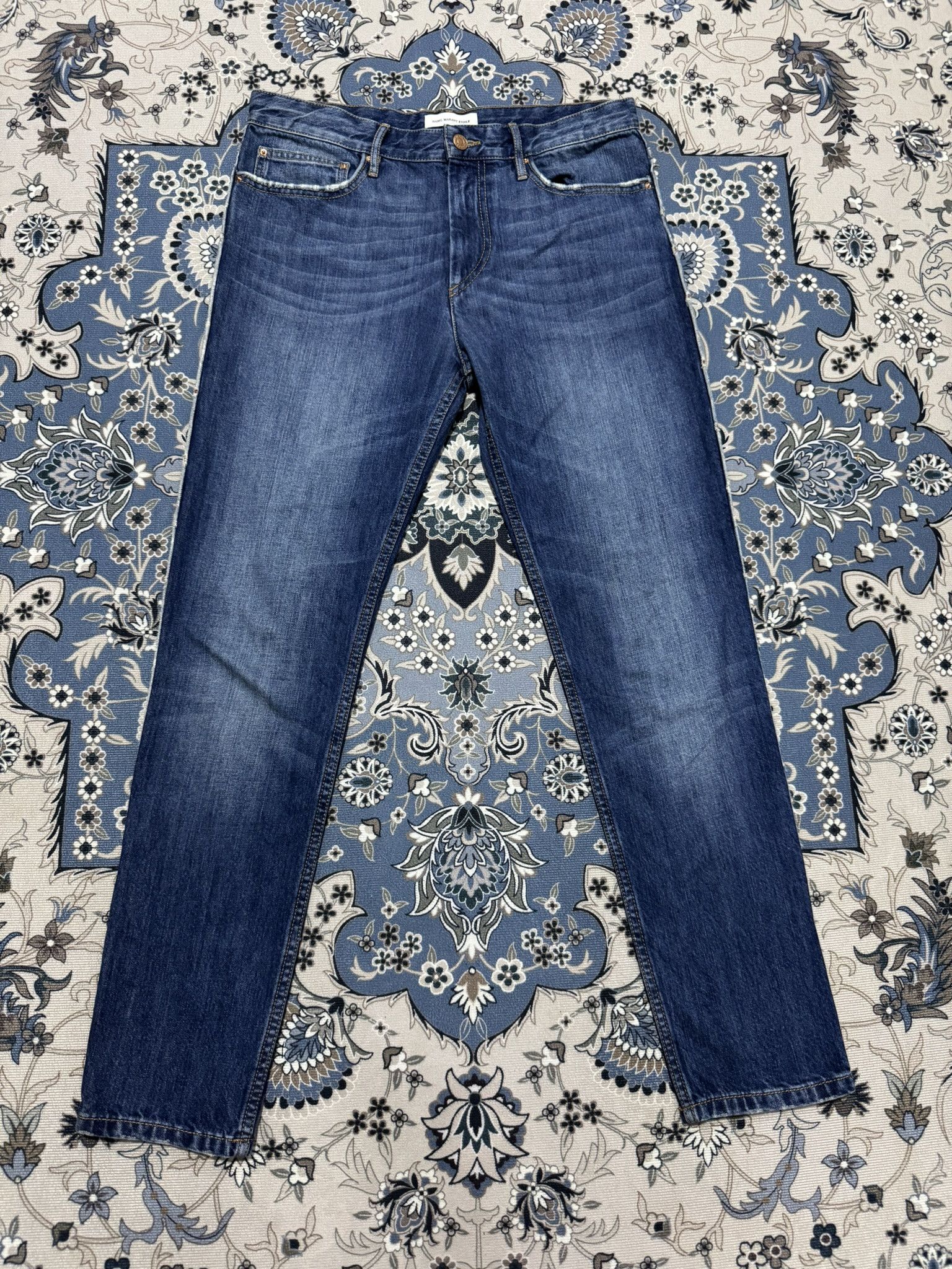 Beauty Beast × Isabel Marant × Isabel Marant Etoile Isabel Marant Etoile Liner High Rise Jeans Slim Fit Size 32" / US 10 / IT 46 - 1 Thumbnail