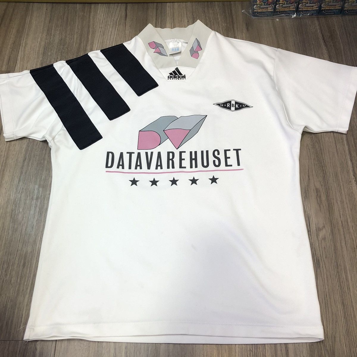 Vintage Rosenberg 1993 match issued/worn home shirt #10 Size US L / EU 52-54 / 3 - 1 Thumbnail