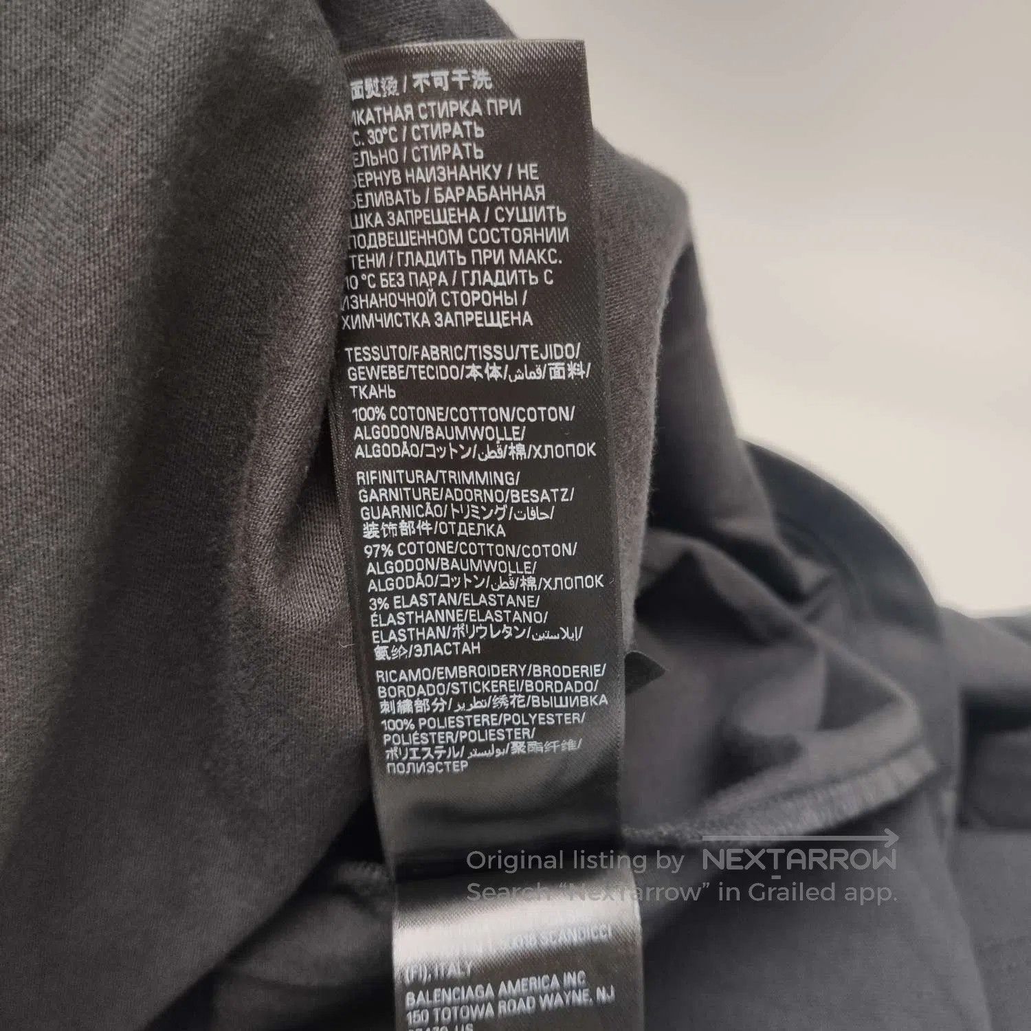 Louis Vuitton Balenciaga x Under Armour Cotton Logo T. Size US S / EU 44-46 / 1 - 9 Thumbnail