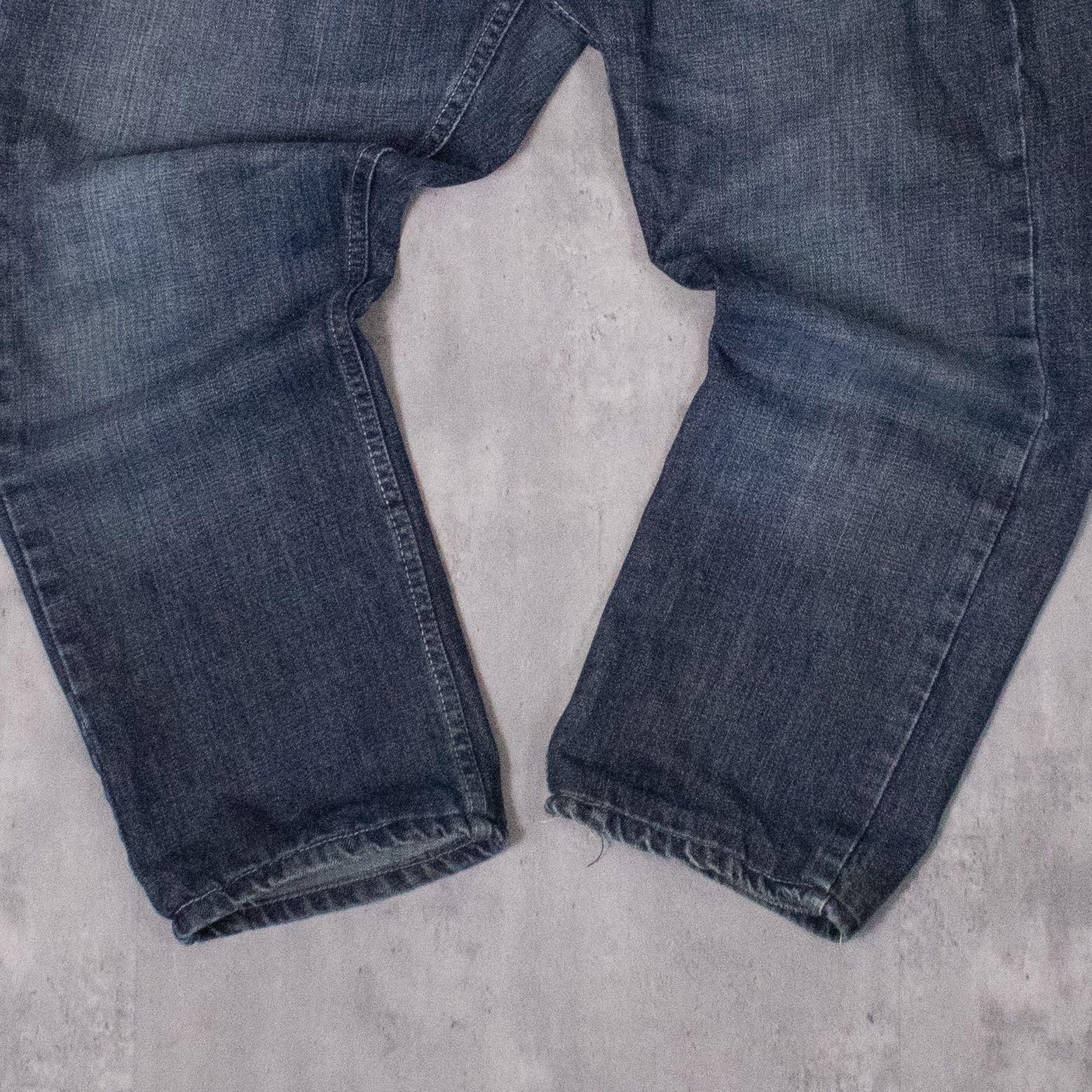 Other Y2K 2000's Smog Baggy Relax Fit Carrot Fit Indigo Denim Size US 36 / EU 52 - 4 Thumbnail