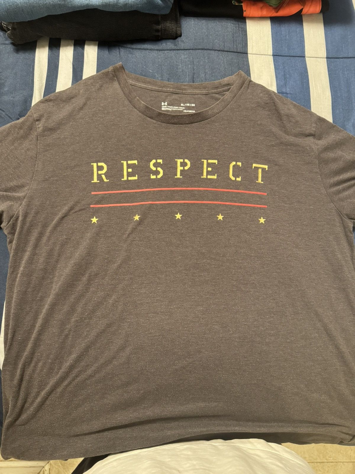 Under Armour Under Armour Project Rock Men’s Respect Short-Sleeve Shirt Size US XL / EU 56 / 4 - 2 Thumbnail