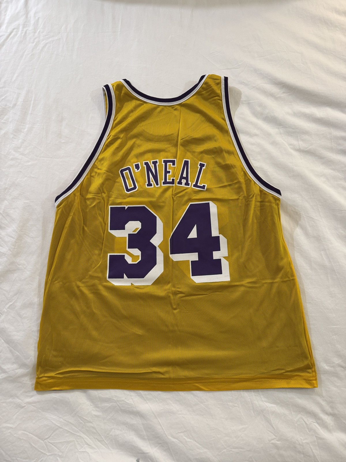Champion Reversible Champion Shaquille Oneal Lakers Jersey Size US XL / EU 56 / 4 - 4 Thumbnail