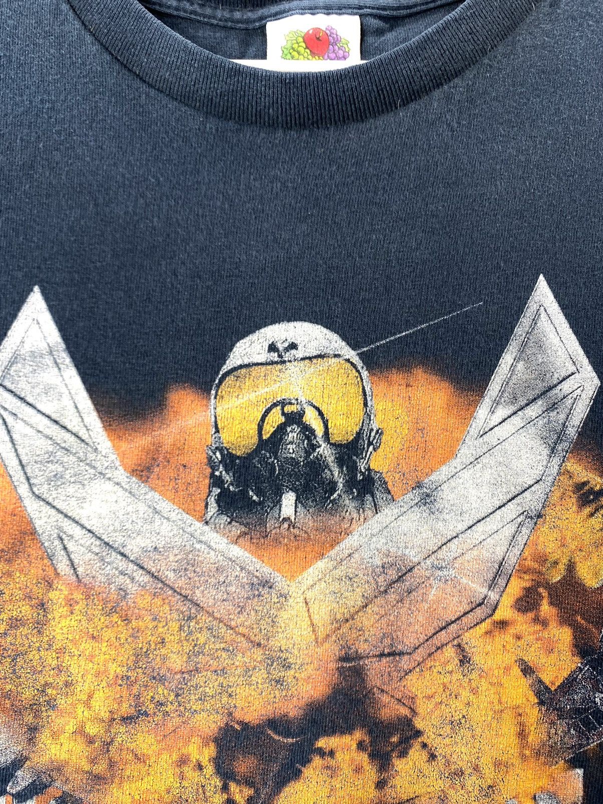 Band Tees Vintage 2000’s Us Air Force T Shirt Size US L / EU 52-54 / 3 - 3 Thumbnail