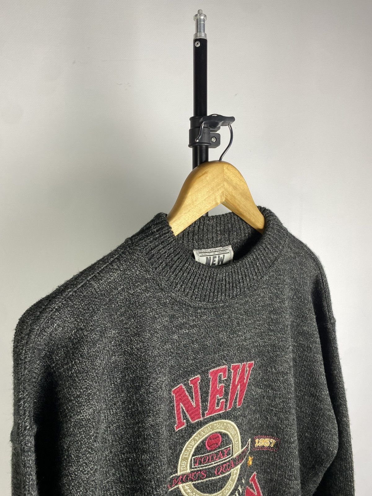Vintage Vintage 90s NEW CHEWAN USA Big Logo Sweater Size US S / EU 44-46 / 1 - 3 Thumbnail