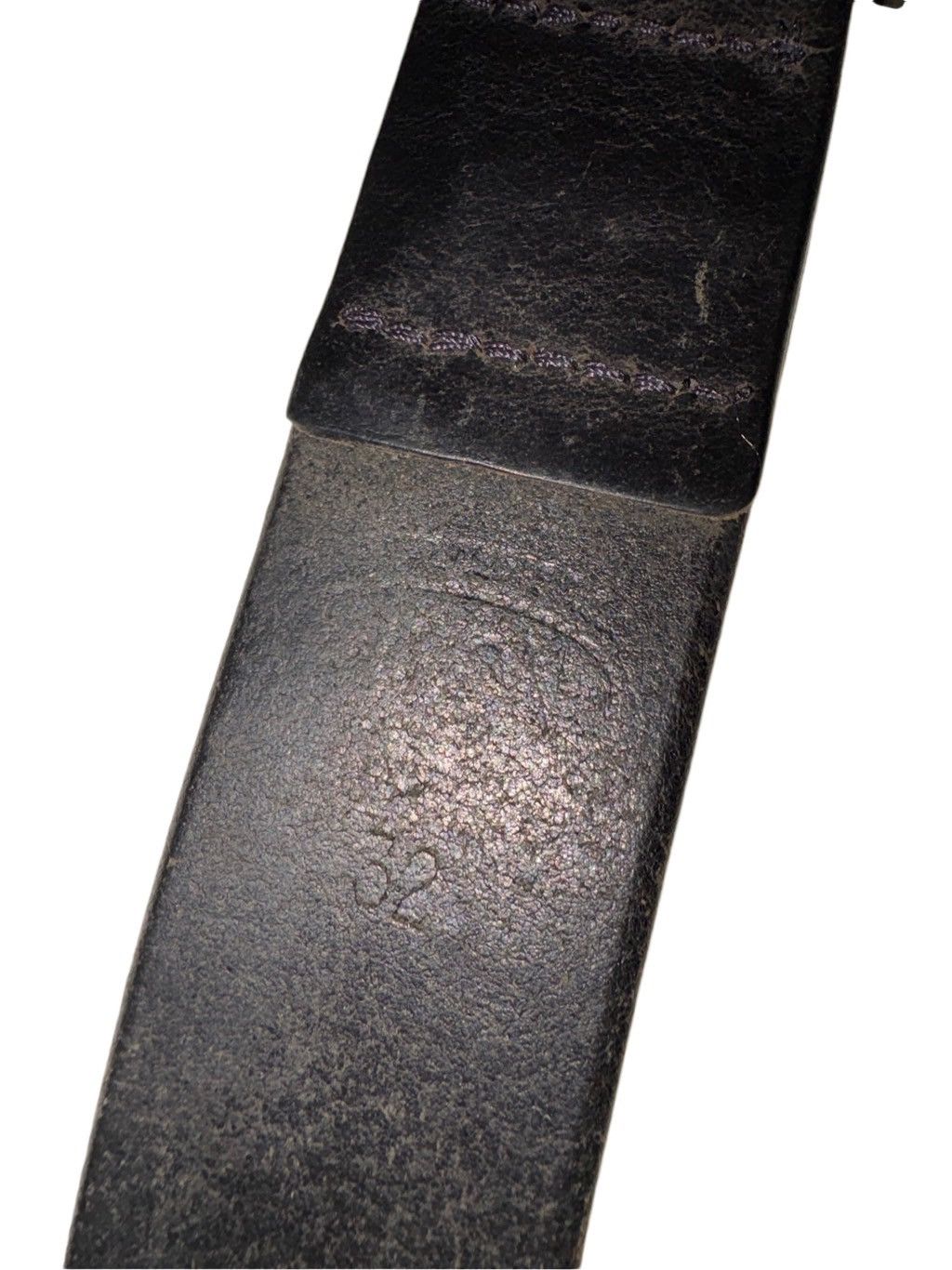 Vintage Vintage Genuine Leather Classic Denim Belt Size 32 - 8 Thumbnail