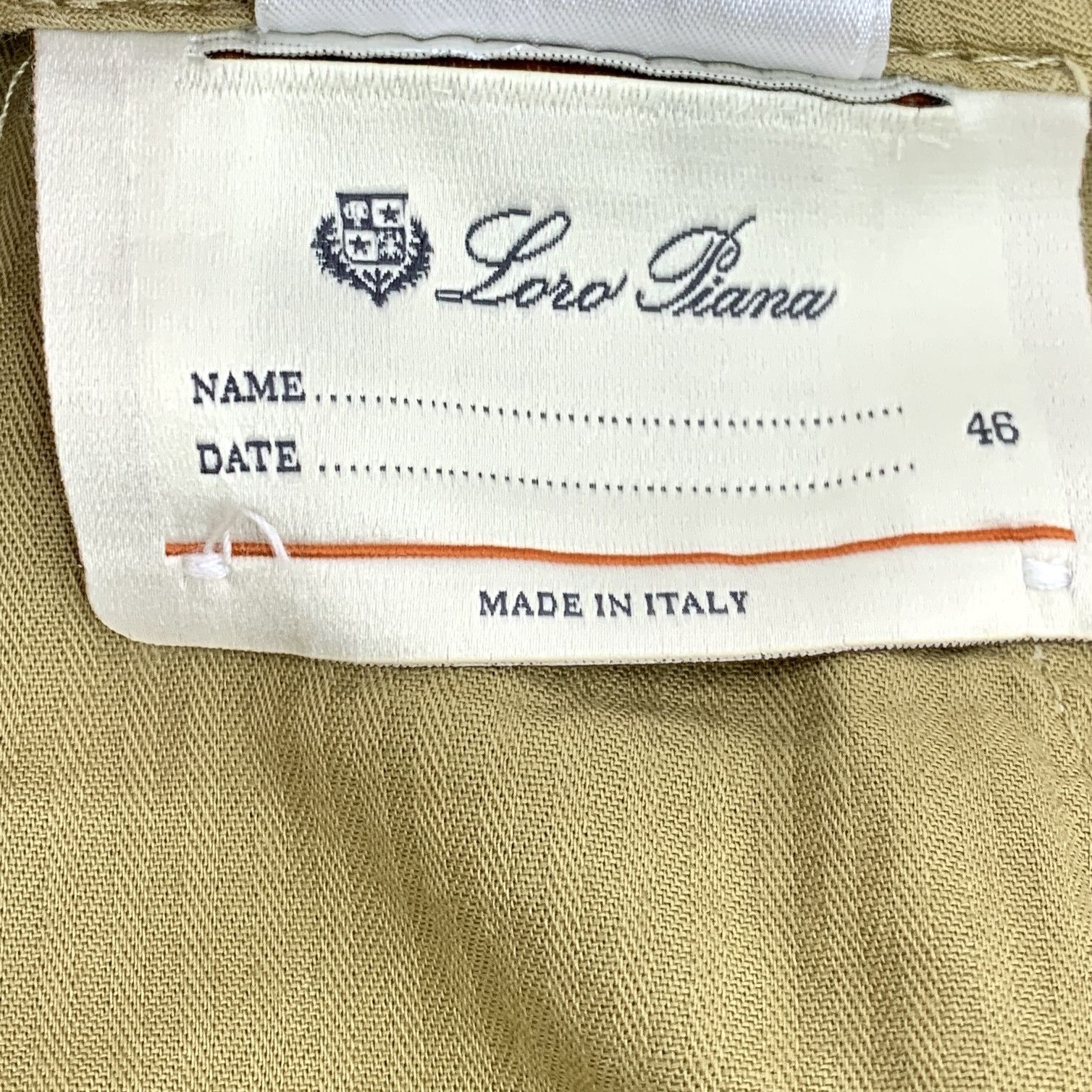 Loro Piana Loro Piana White Cotton Casual Pants (S) Size US 30 / EU 46 - 4 Thumbnail