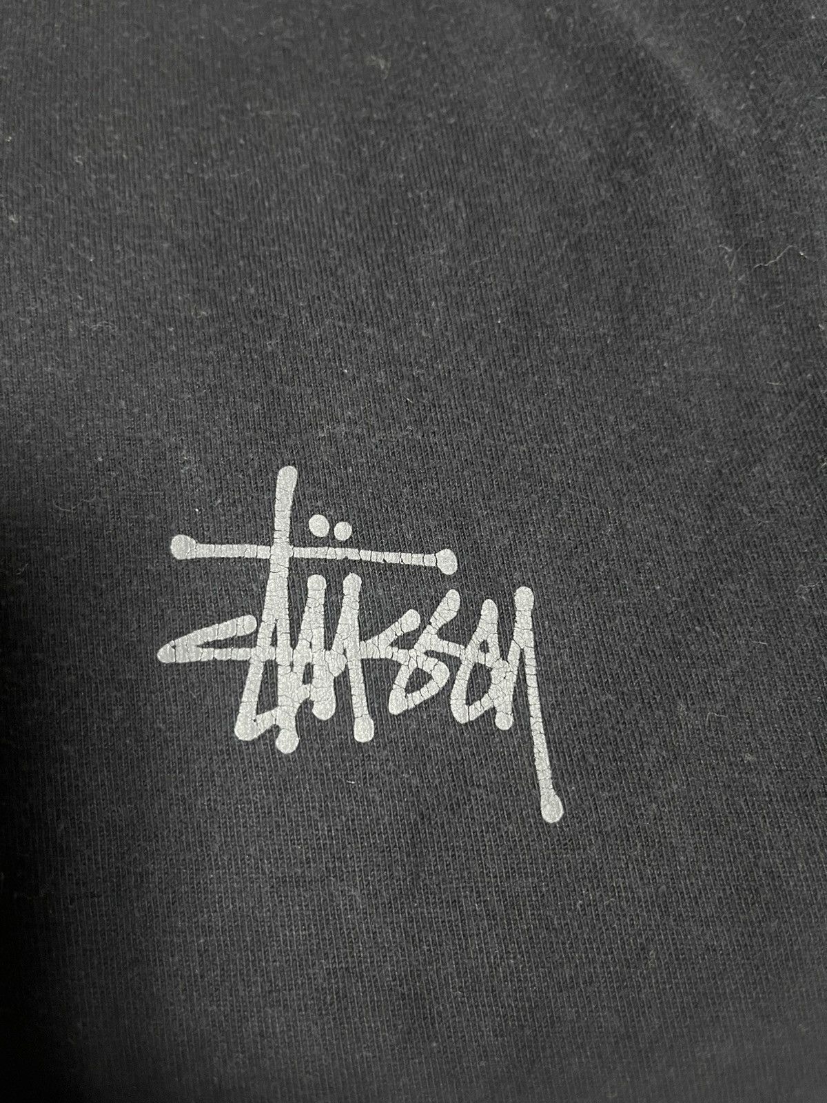 Stussy × Vintage STUSSY VINTAGE Y2K 90s SPELLOUT STREETWEAR BIG GRAY LOGO Size US S / EU 44-46 / 1 - 3 Thumbnail
