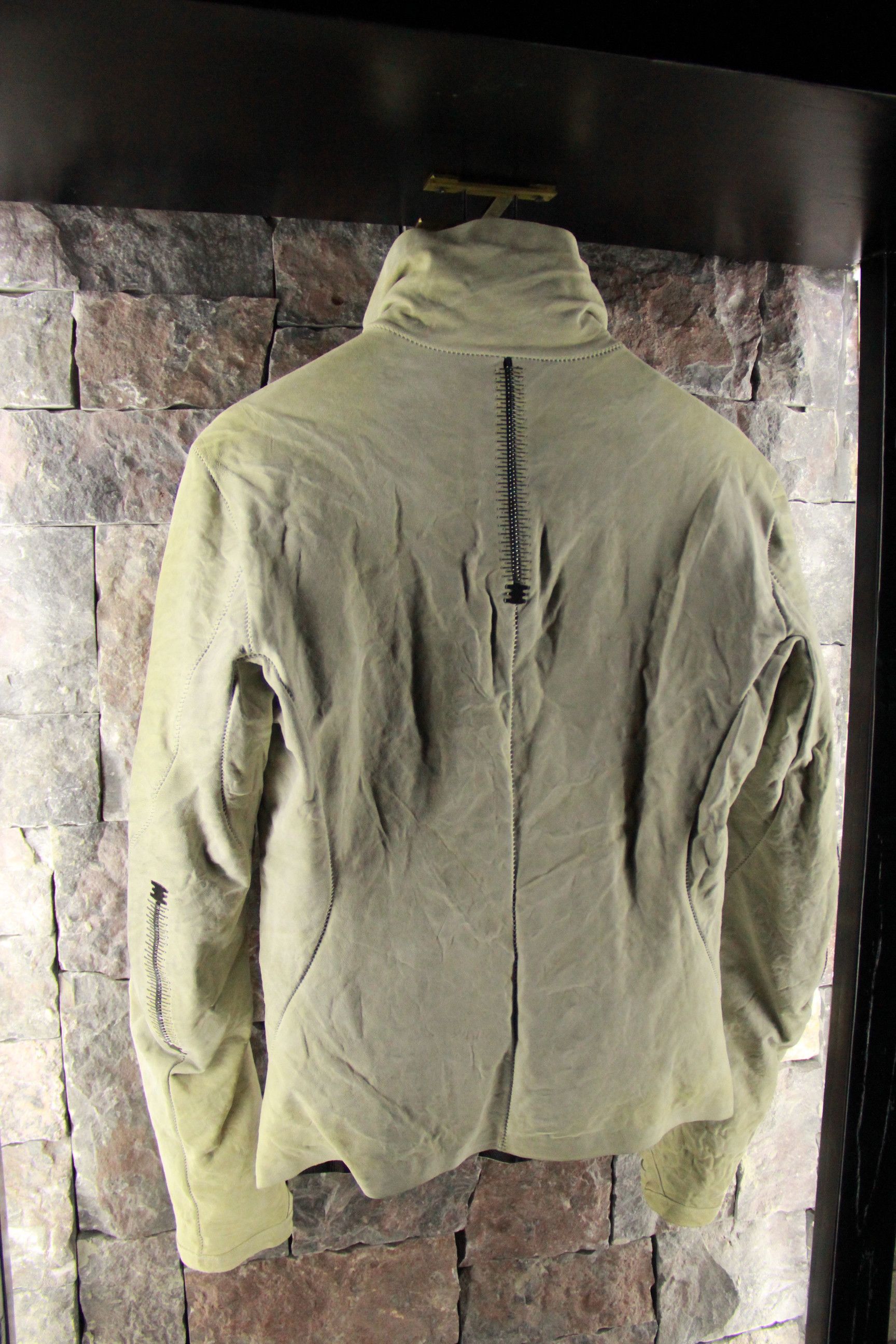 Isaac Sellam Experience Off-White Nubuck Bauhaus Down Jacket Size US M / EU 48-50 / 2 - 6 Thumbnail