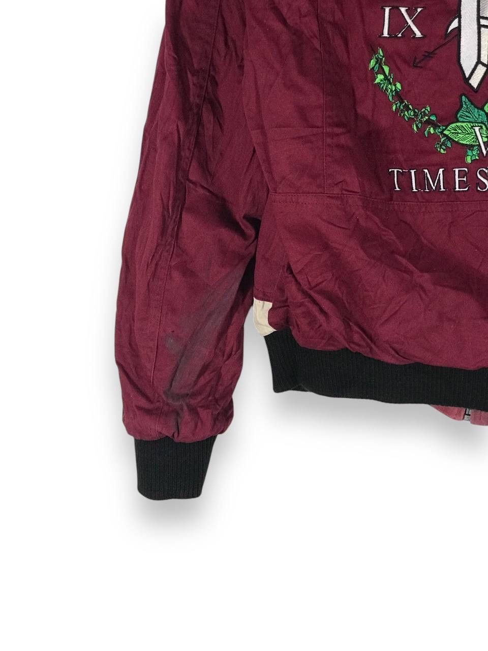 Vintage reversible suede jacket timesahead clock romanian number Size US M / EU 48-50 / 2 - 18 Thumbnail