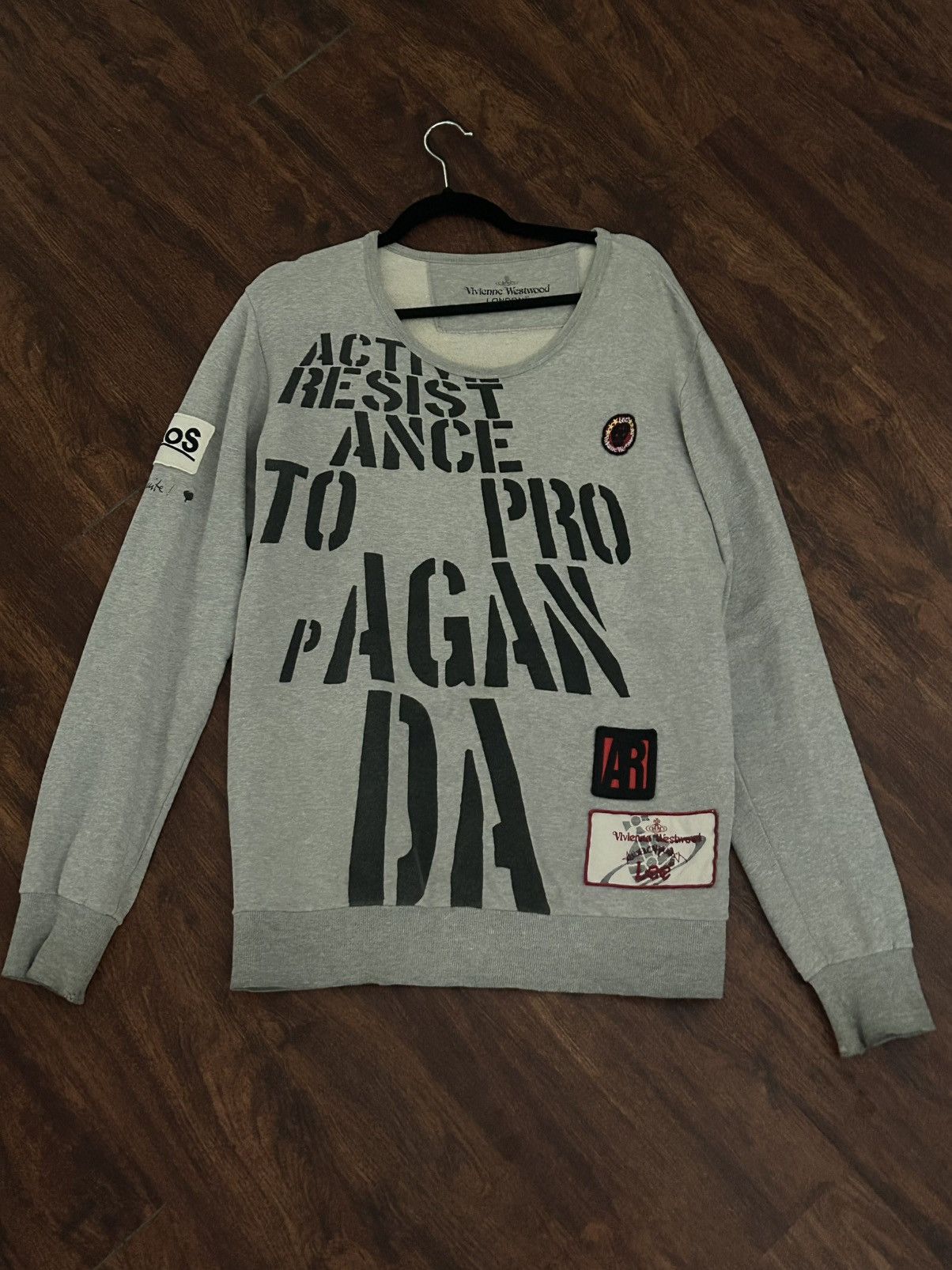 Lee × Vivienne Westwood Vivienne Westwood patches lee crewneck sweatshirt Size US L / EU 52-54 / 3 - 1 Thumbnail
