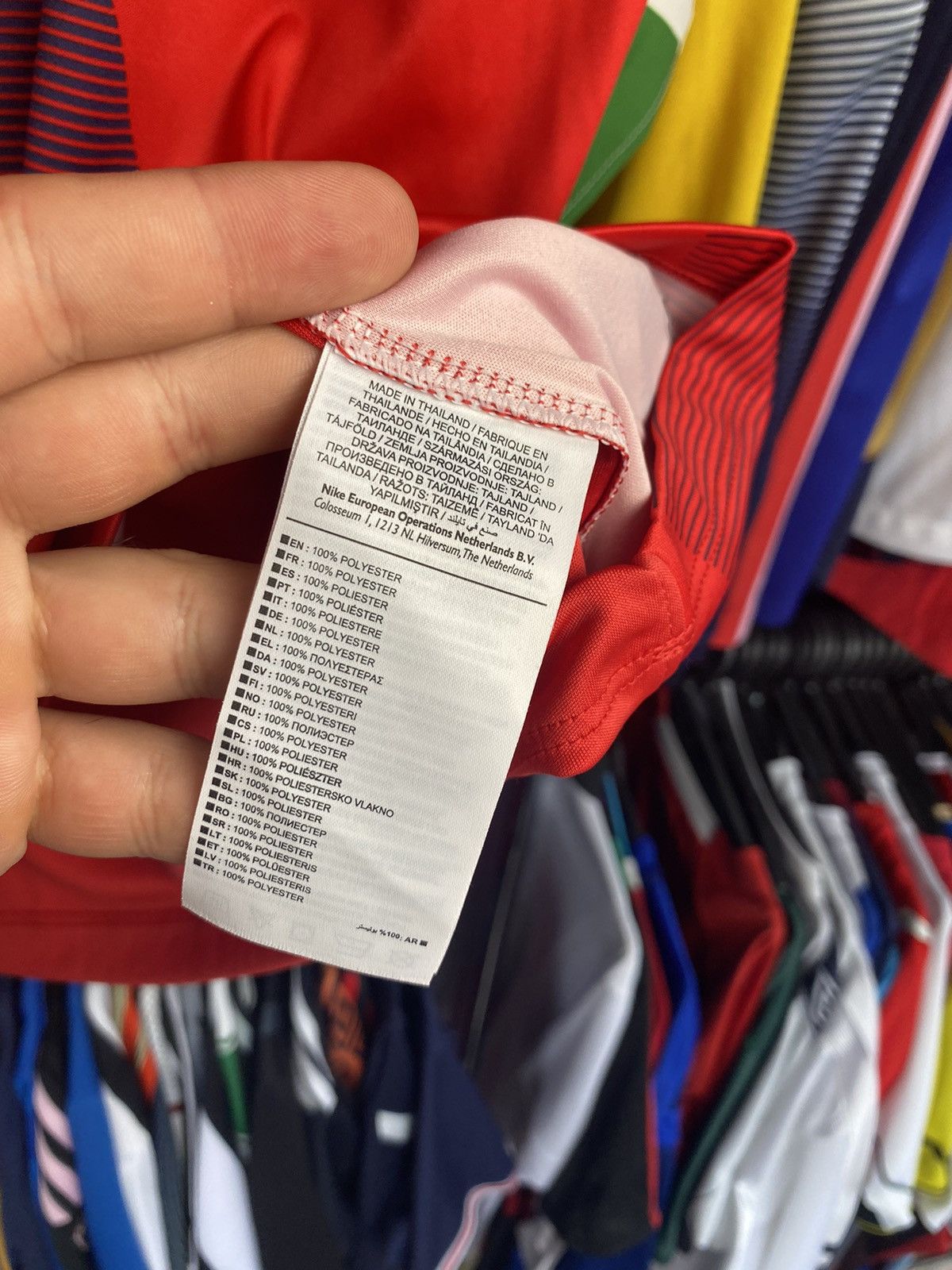 Nike 2015/16 NIKE NORWAY HOME SOCCER FOOTBALL JERSEY SHIRT Size US M / EU 48-50 / 2 - 7 Thumbnail