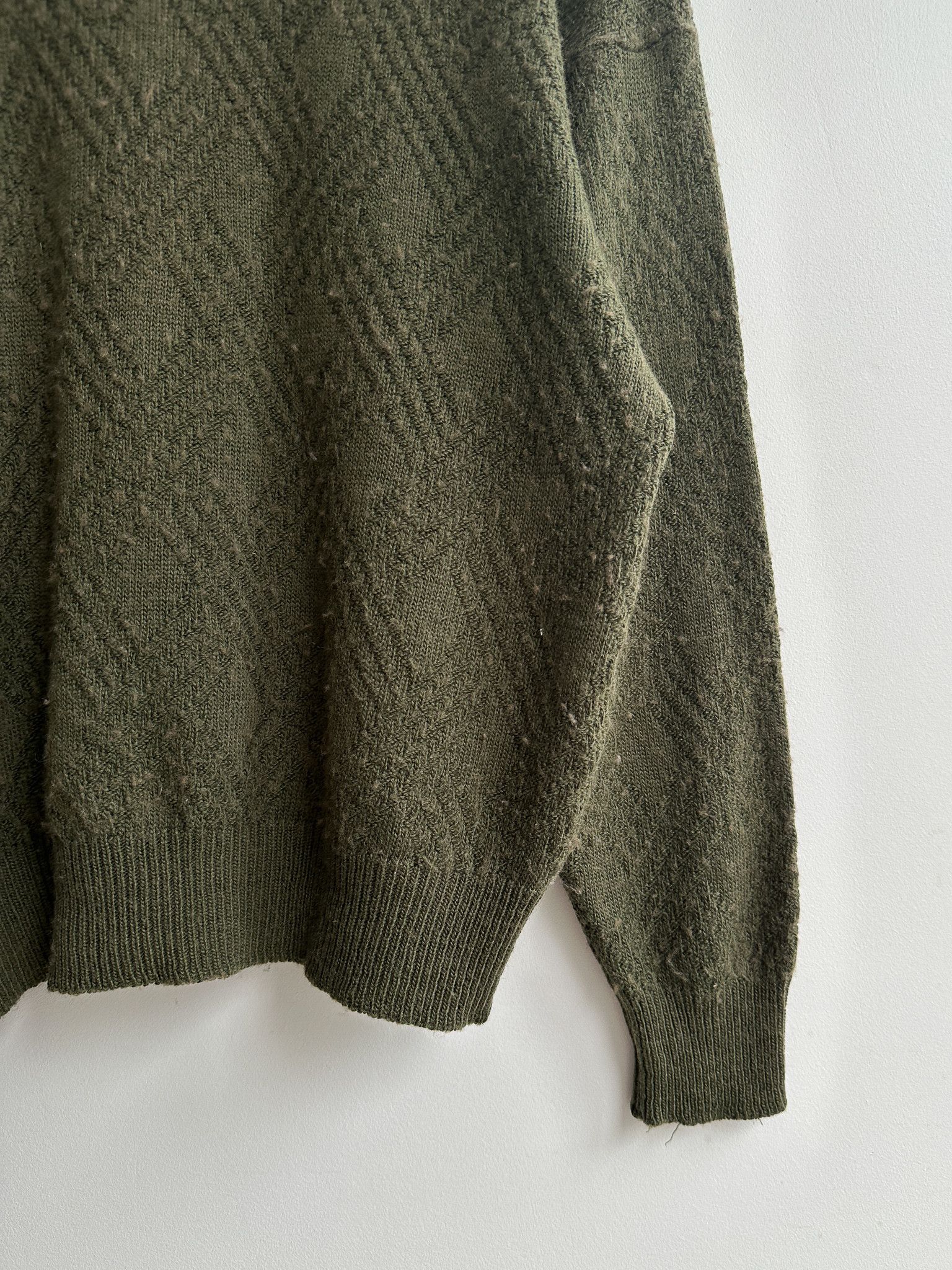 Lacoste Vintage Lacoste Chemise Knitted Sweater Size M / US 6-8 / IT 42-44 - 6 Thumbnail