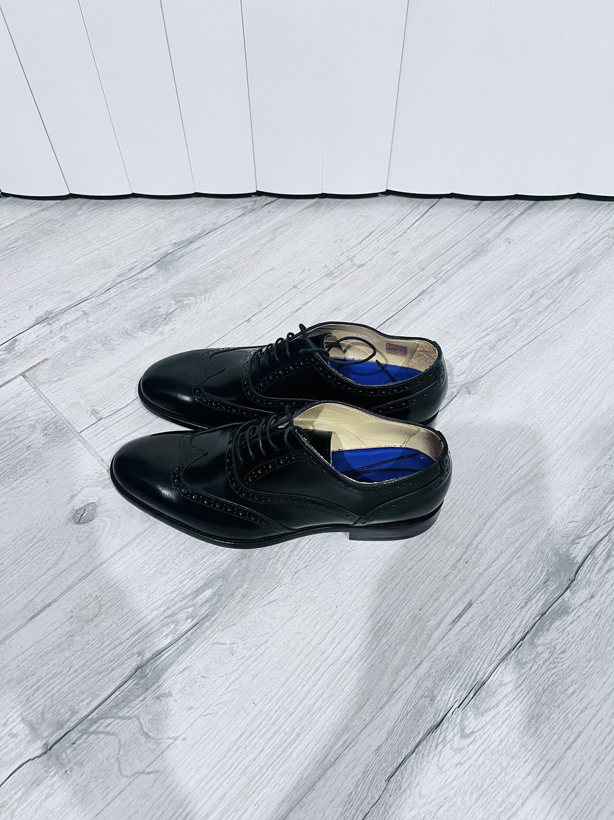 Paul Smith Paul Smith Black Wingtip Dress Shoes Made in Italy US8 UK7 Size US 8 / EU 41 - 5 Thumbnail