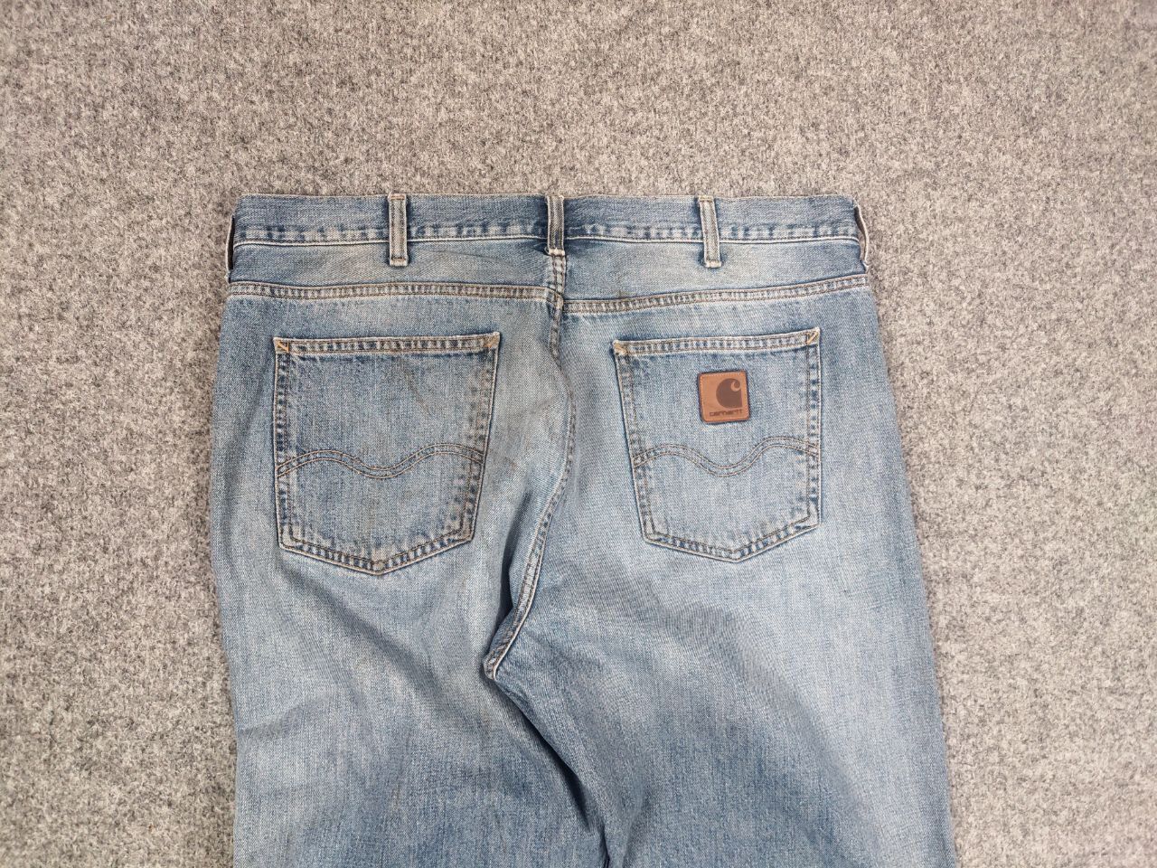 Carhartt Vintage Carhartt Marlow Pants Distressed Faded denim Jeans Size US 36 / EU 52 - 8 Thumbnail