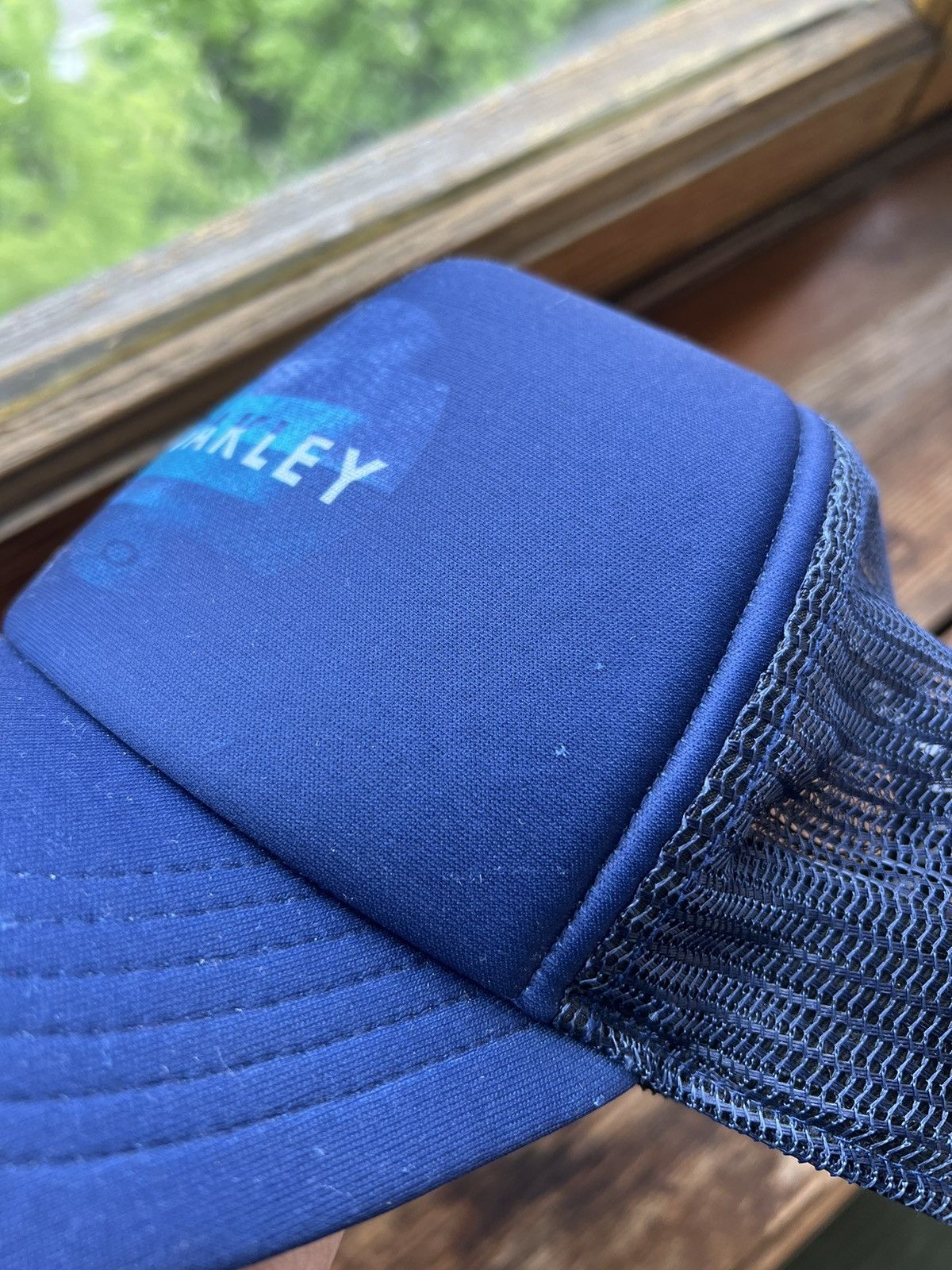 Vintage Y2K Trucker Hat Oakley Cap Big Logo Size ONE SIZE - 6 Thumbnail