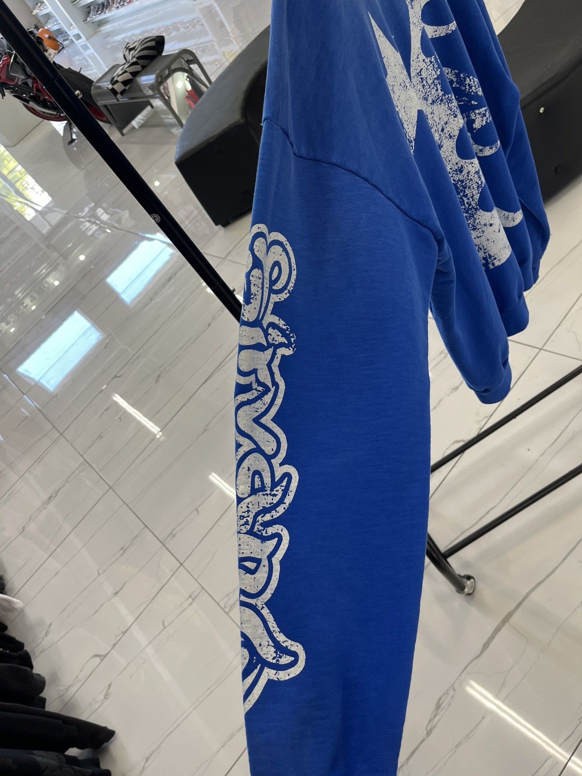HELLSTAR Hellstar Yoga Hoodie Blue Size US XXL / EU 58 / 5 - 3 Thumbnail