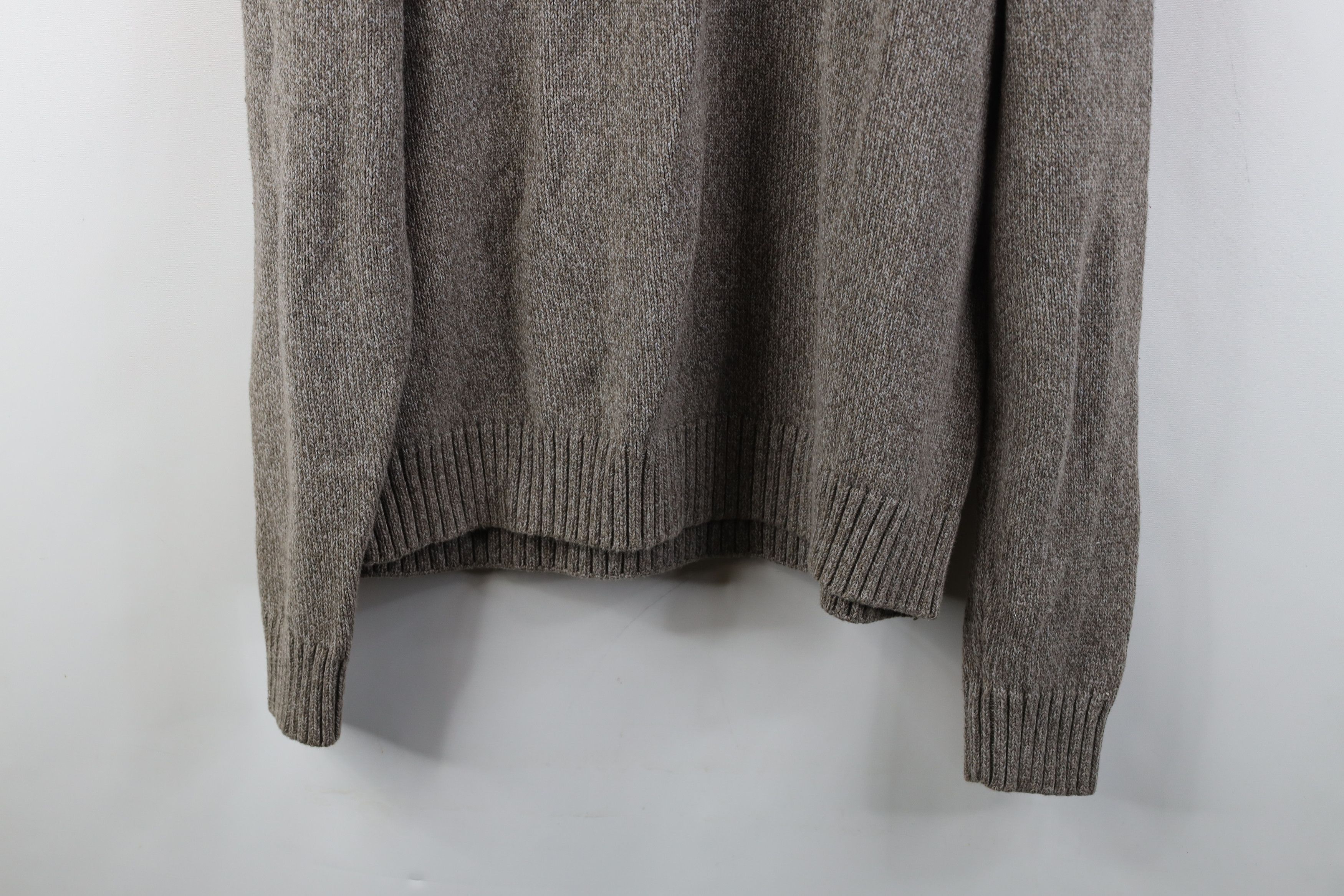 Vintage Vintage 90s Streetwear Heavyweight Knit Crewneck Sweater Size US L / EU 52-54 / 3 - 9 Thumbnail