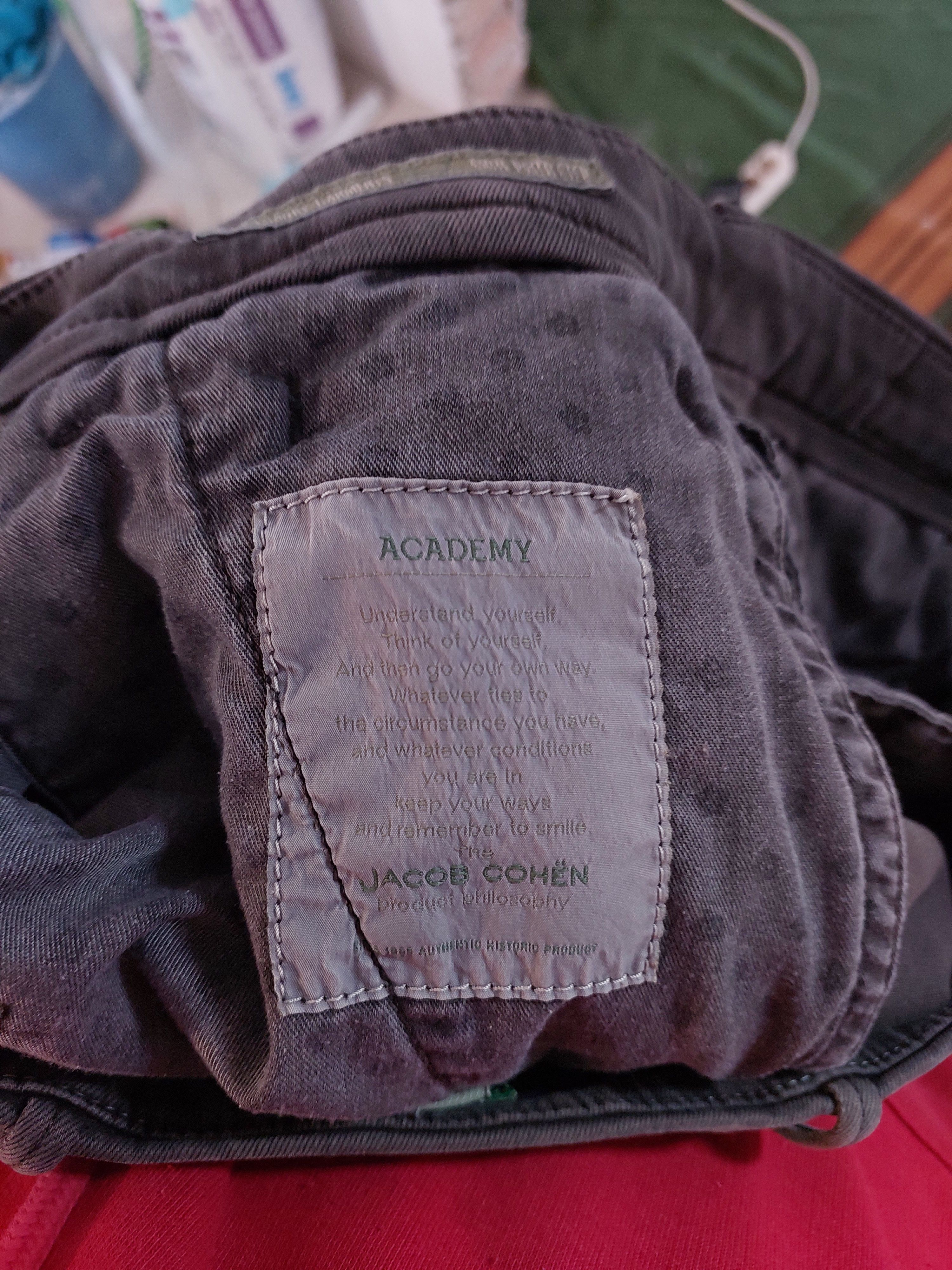 Jacob Cohen Jeans Size 34 Japanese Fabric Rare