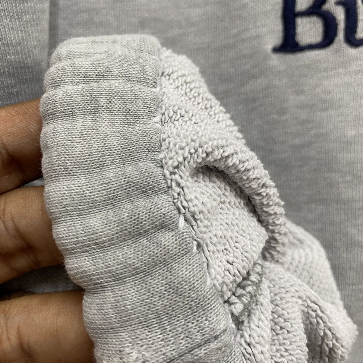 Burberry Vintage Burberrys of London Quarter Zip Sweatshirt Big Logo Size US L / EU 52-54 / 3 - 11 Thumbnail