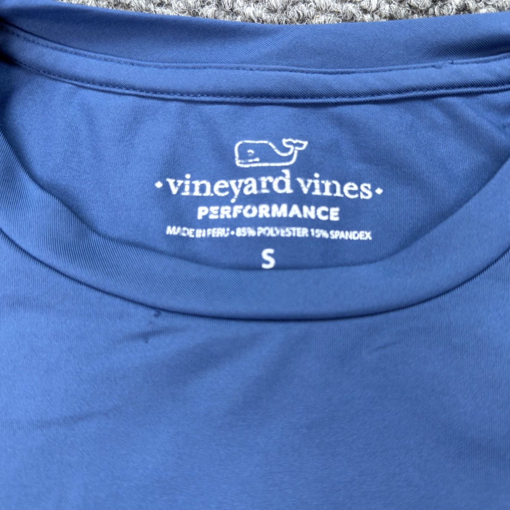 Vineyard Vines Vineyard Vines Shirt Mens Small Blue Performance Long Sleeve Whale Graphic Logo Size US S / EU 44-46 / 1 - 4 Thumbnail