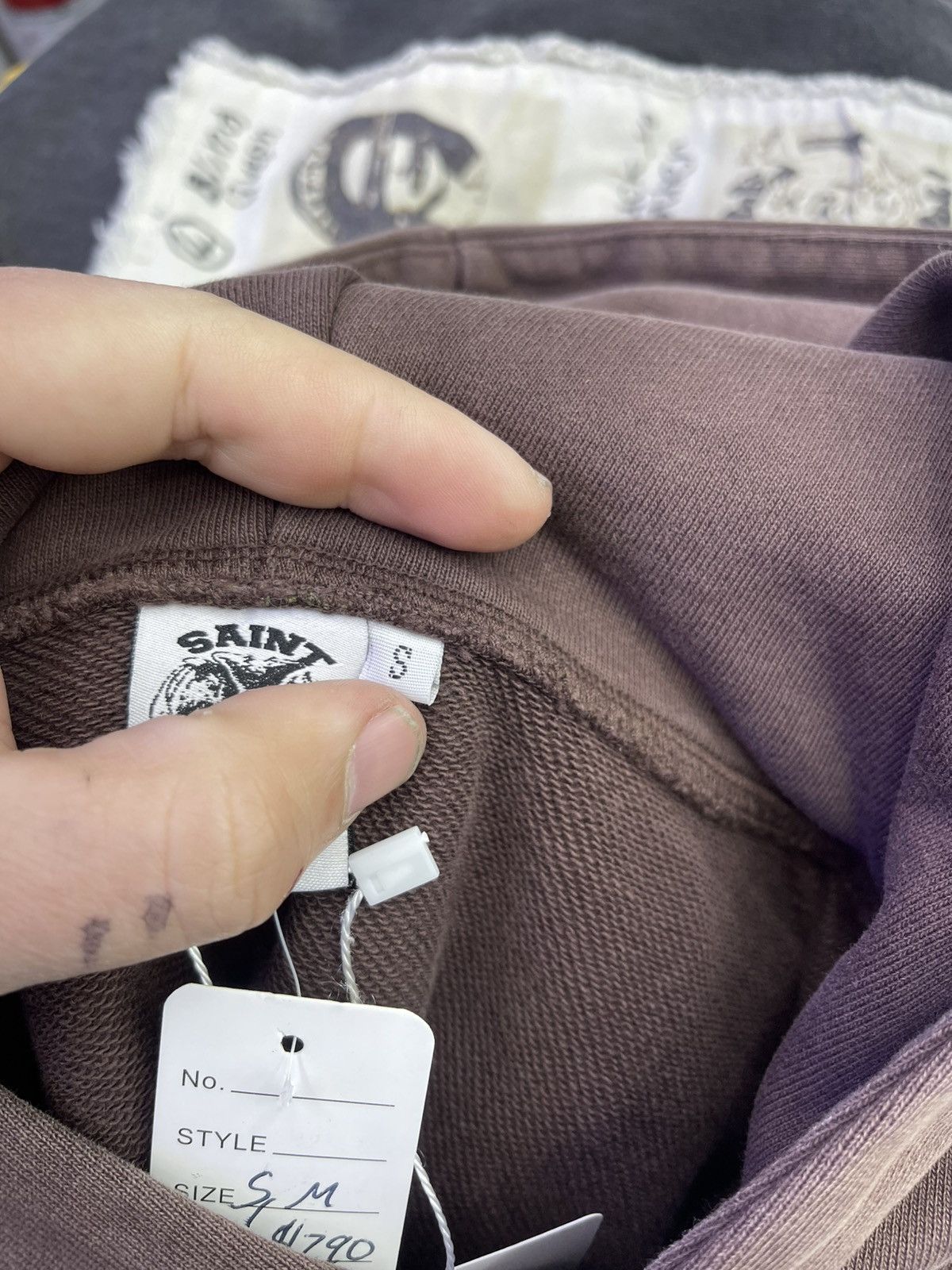 Saint Vanity Saint vanity hoodie ( brown) Size US S / EU 44-46 / 1 - 4 Thumbnail