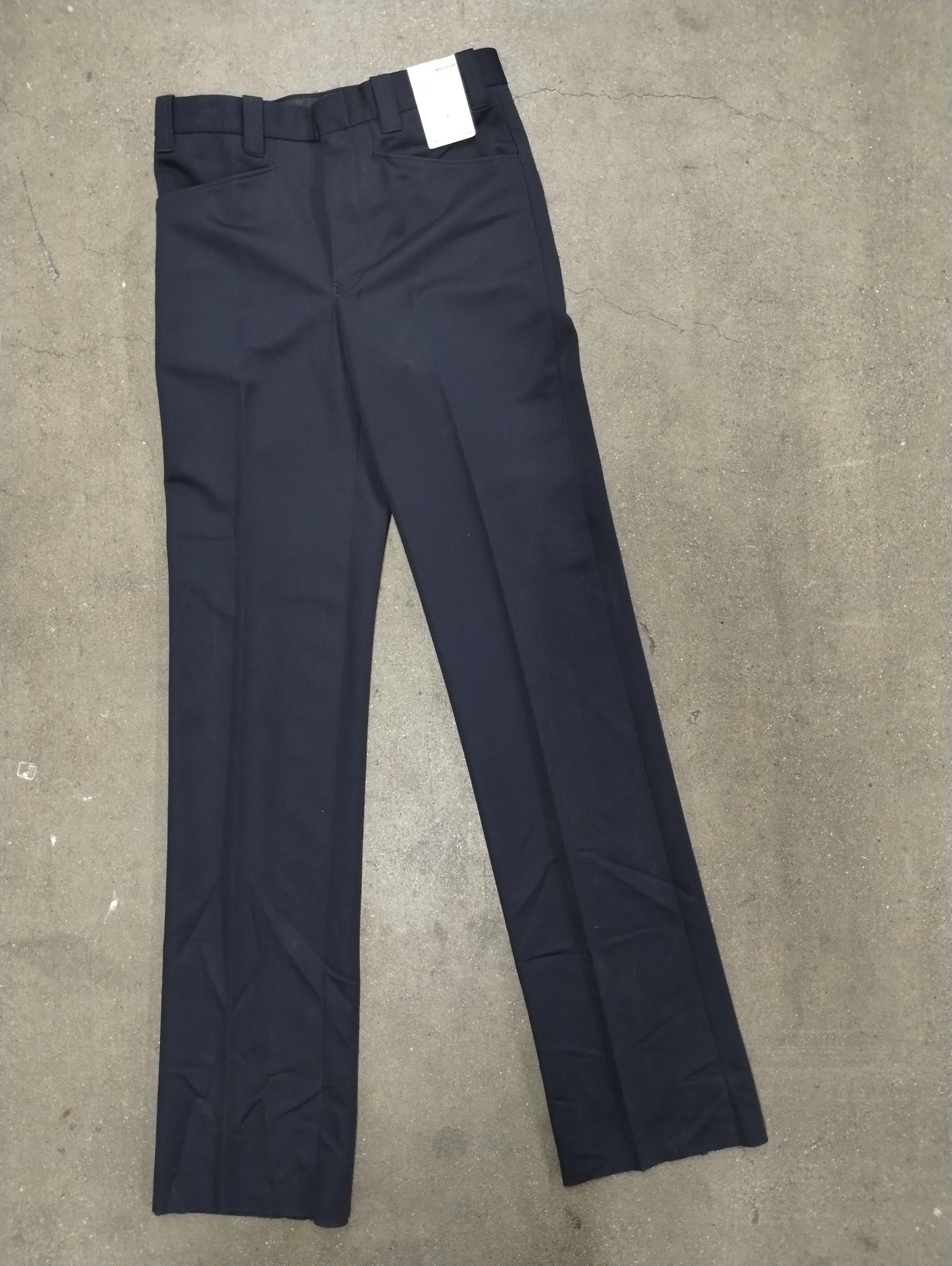 Vintage Vintage 90s Deadstock Foresight Navy Dress Pants Size US 30 / EU 46 - 1 Thumbnail