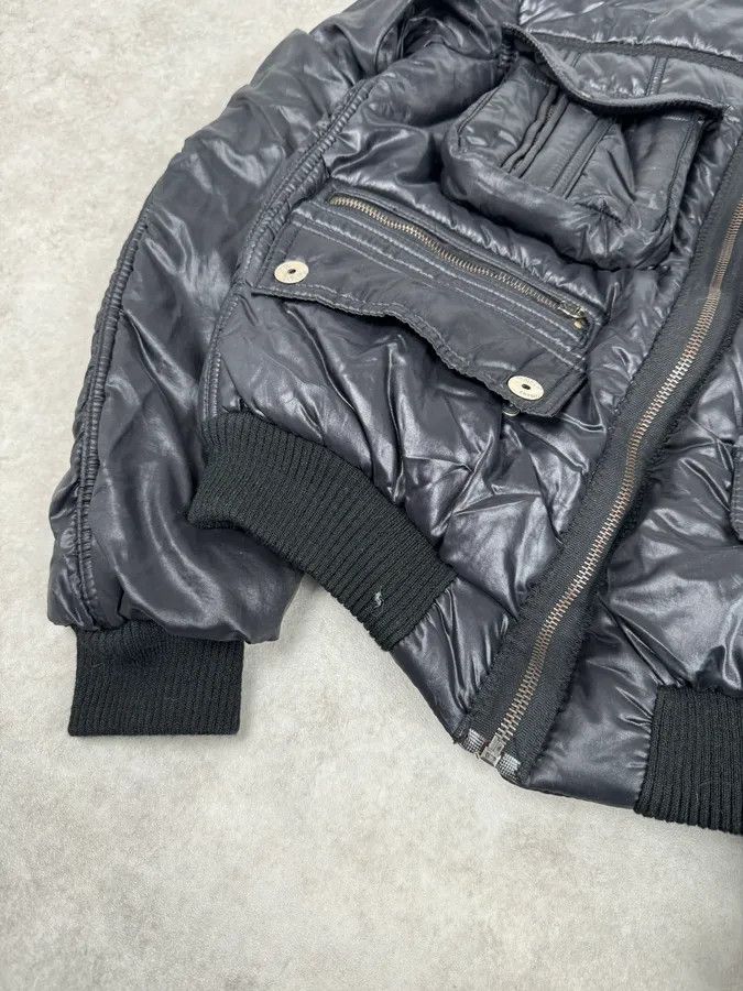 Roberto Cavalli AW2005 Cavalli Black Utility Cargo British Puffer Jacket Size S / US 4 / IT 40 - 6 Thumbnail
