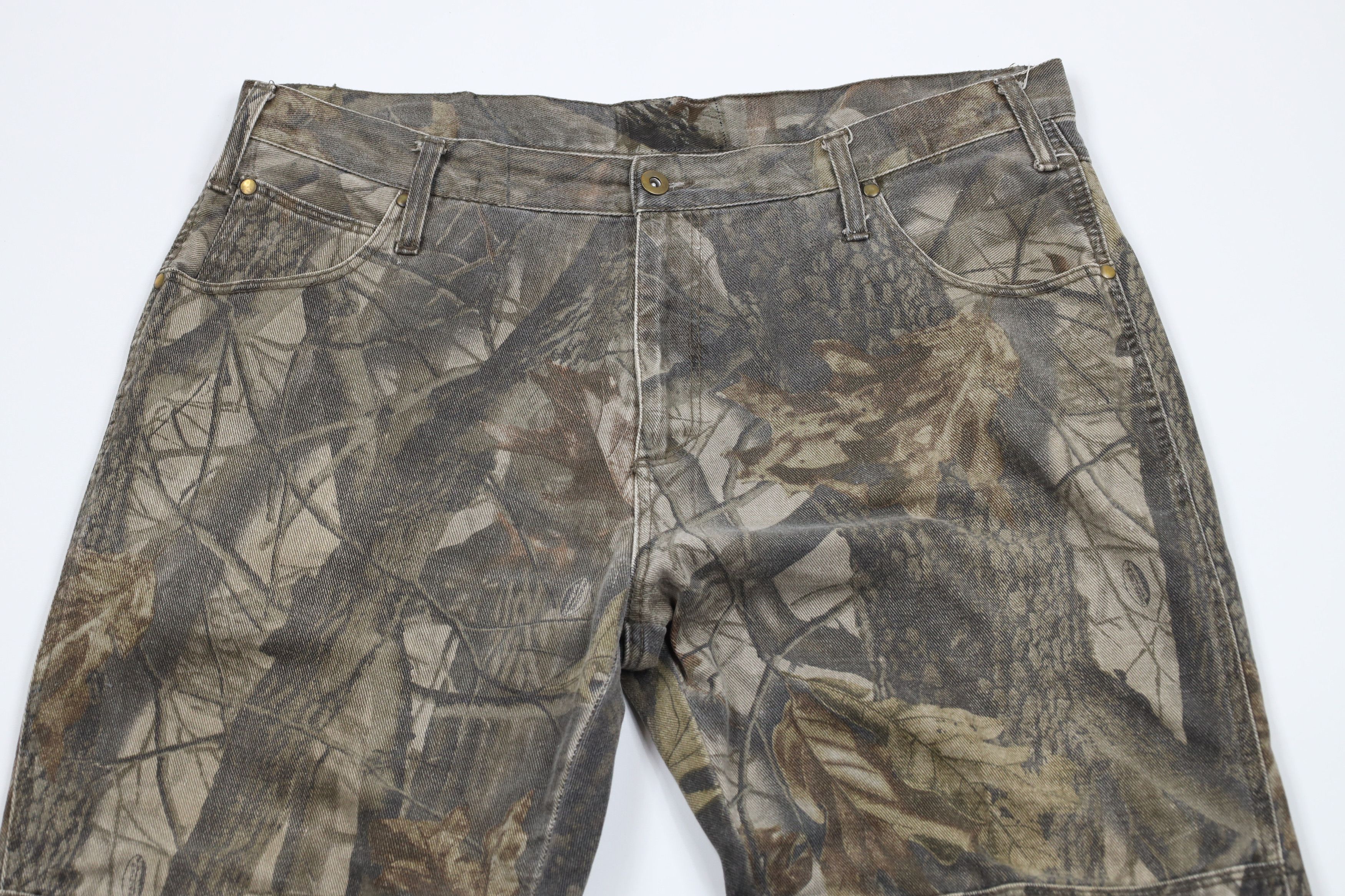 Vintage Vintage Streetwear Realtree Camouflage Double Knee Jeans Size US 38 / EU 54 - 2 Thumbnail