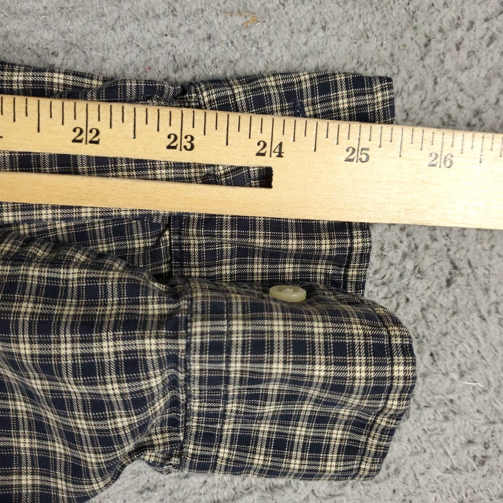 Ralph Lauren Ralph Lauren Shirt Mens XL Blue Beige Plaid Pony Casual Button Up Long Sleeve Size US XL / EU 56 / 4 - 7 Thumbnail