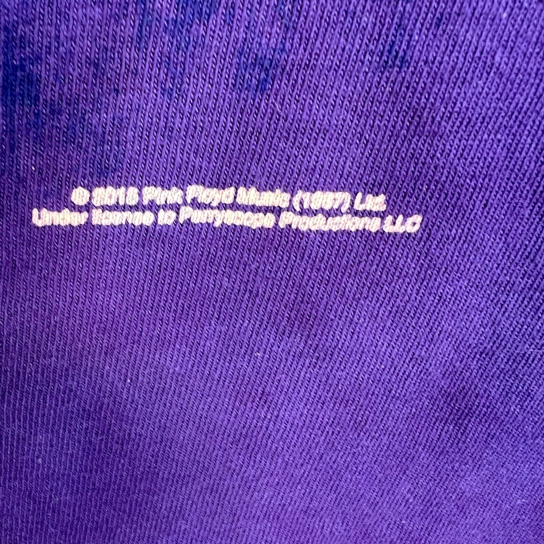 Liquid Blue Pink Floyd Shirt L Liquid Blue Purple Tie-Dye Dark Side of the Moon Graphic Print Mens 2010s Size US L / EU 52-54 / 3 - 3 Thumbnail