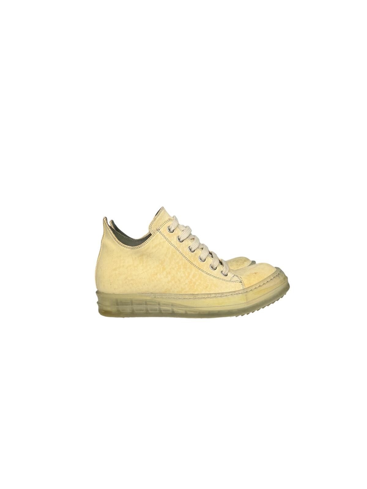 Rick Owens Rick Owens Ramones Low SS19 Babel Translucent Sole EU36 Size US 6.5 / IT 36.5 - 3 Thumbnail