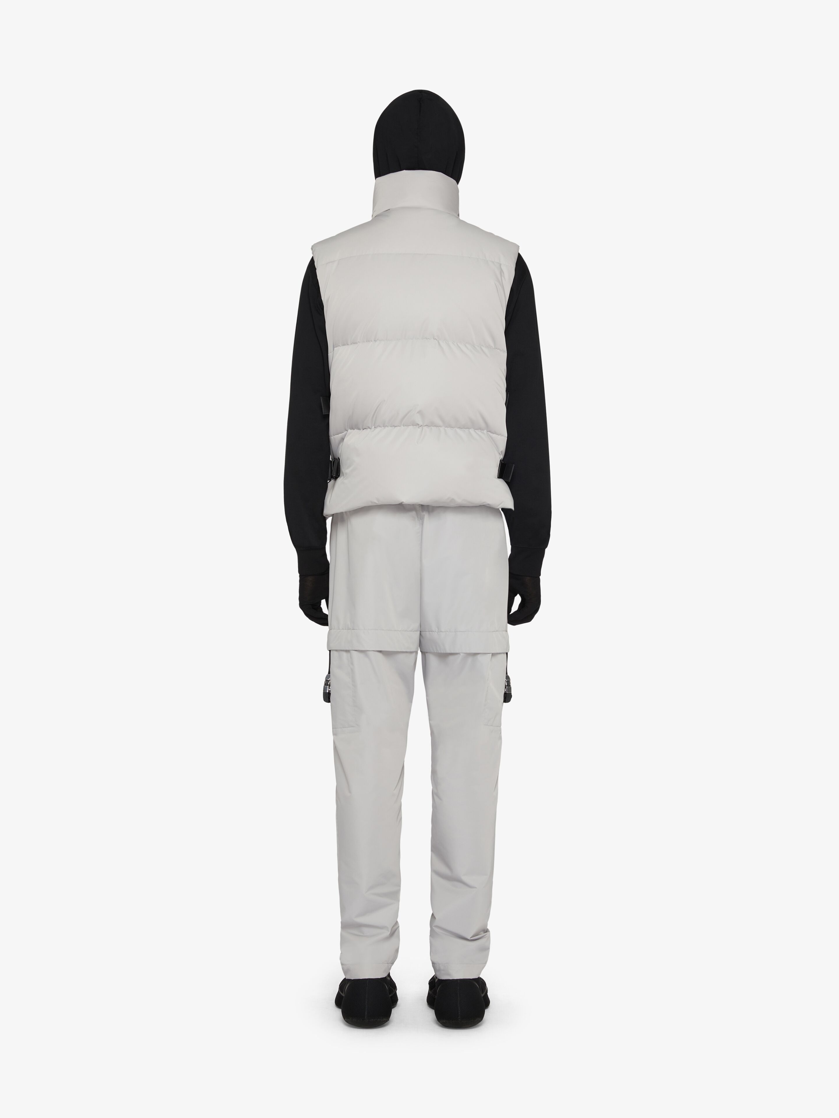 Givenchy o1mle0226 Cargo Buckle Pants in Pearl Gray Size US 36 / EU 52 - 4 Thumbnail