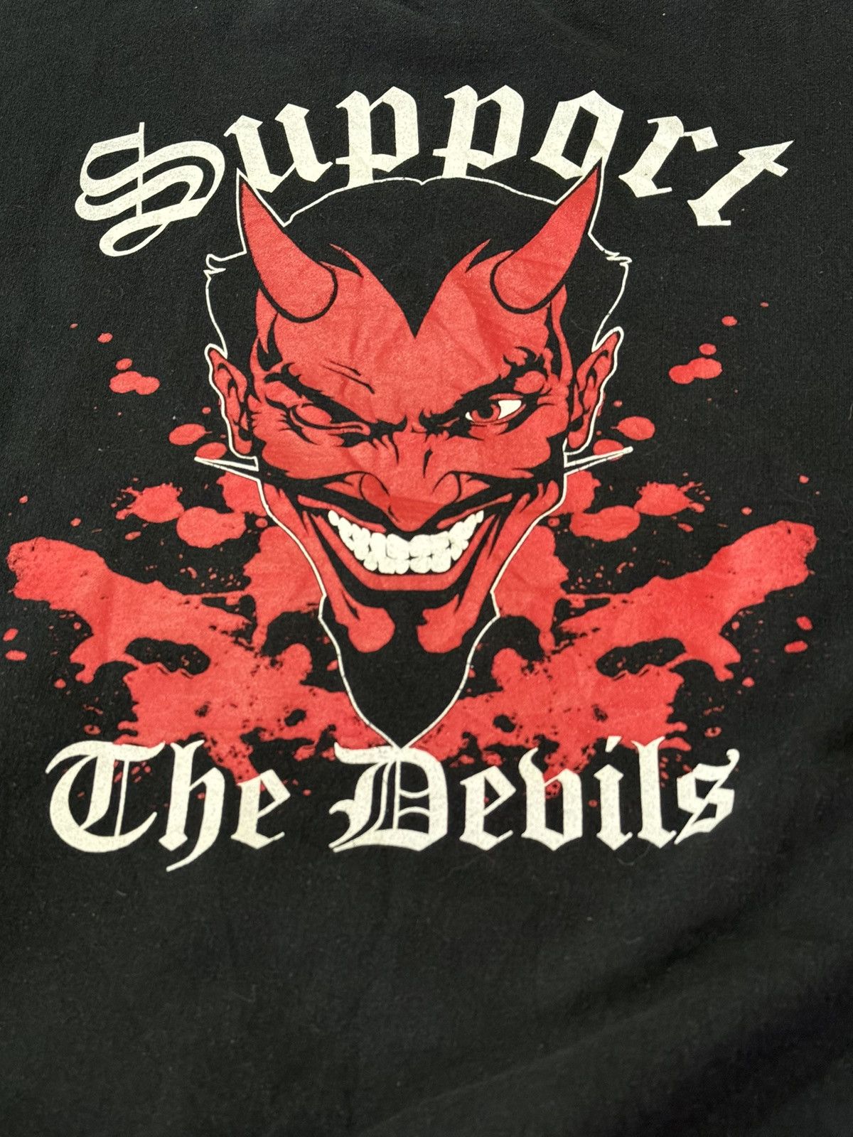 Band Tees Vintage Support The Devils Sweatshirt Size US L / EU 52-54 / 3 - 3 Thumbnail