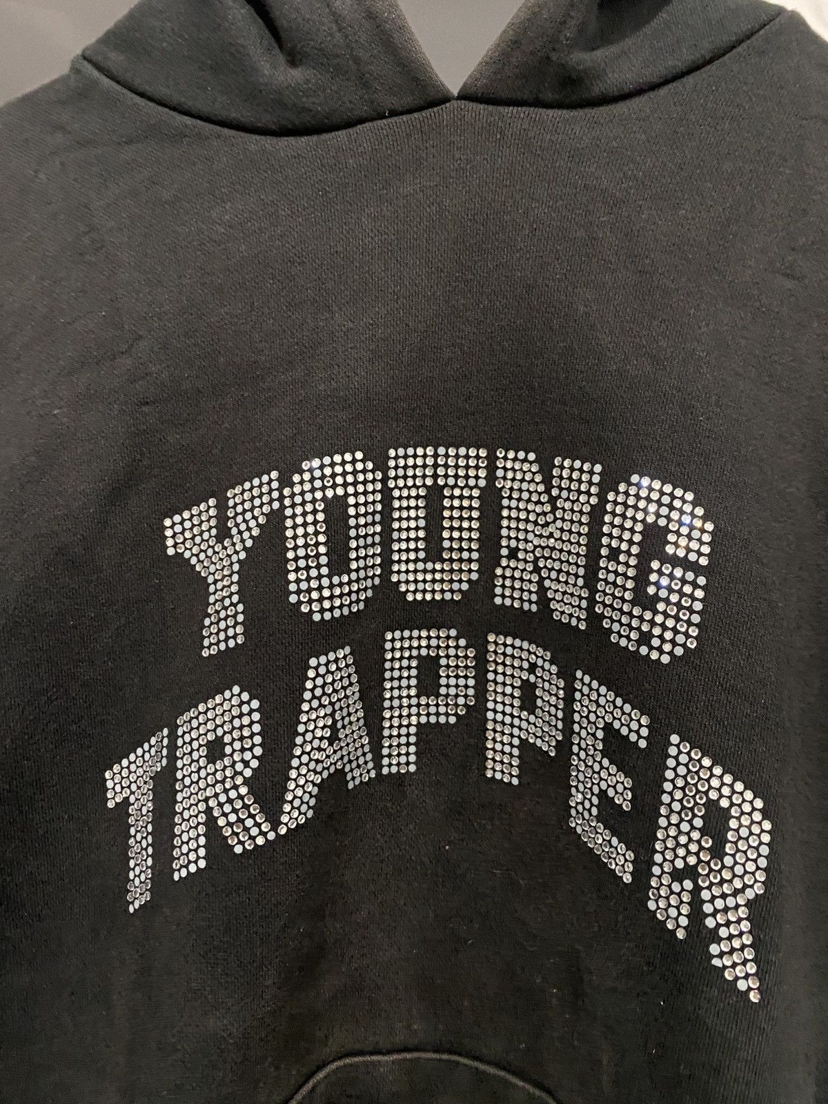 If Six Was Nine × Japanese Brand × Le Grande Bleu (L.G.B.) Young Trapper Glitter Hoodie Size US XL / EU 56 / 4 - 3 Thumbnail