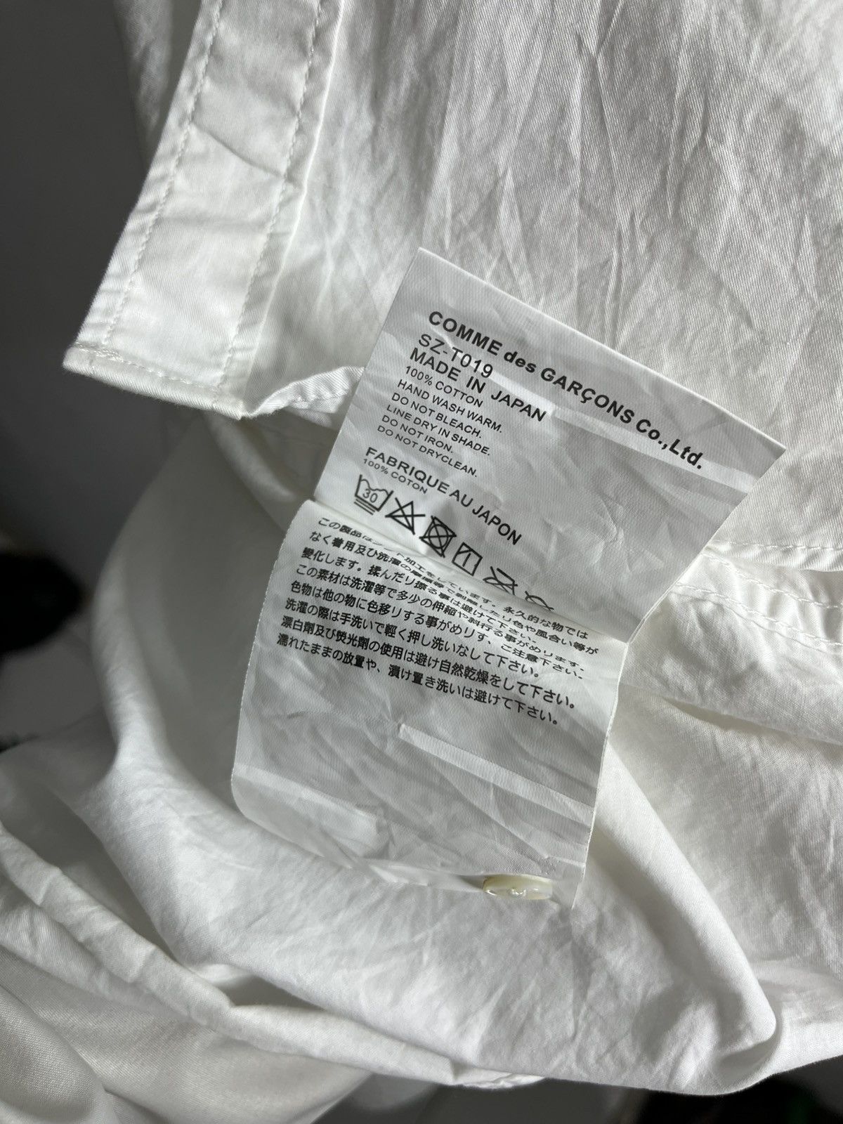 Comme des Garcons Comme des garcons AD2019 play shirt Size US XL / EU 56 / 4 - 9 Thumbnail