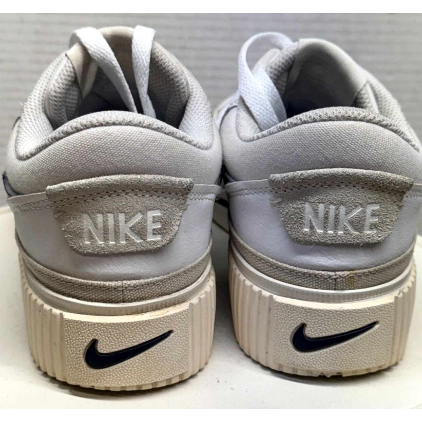 Nike Nike Court Legacy Lift Sneakers Womens DM7590-104 White 39/8 Diffused Blue Comfort Classic Size US 8 / IT 38 - 6 Thumbnail