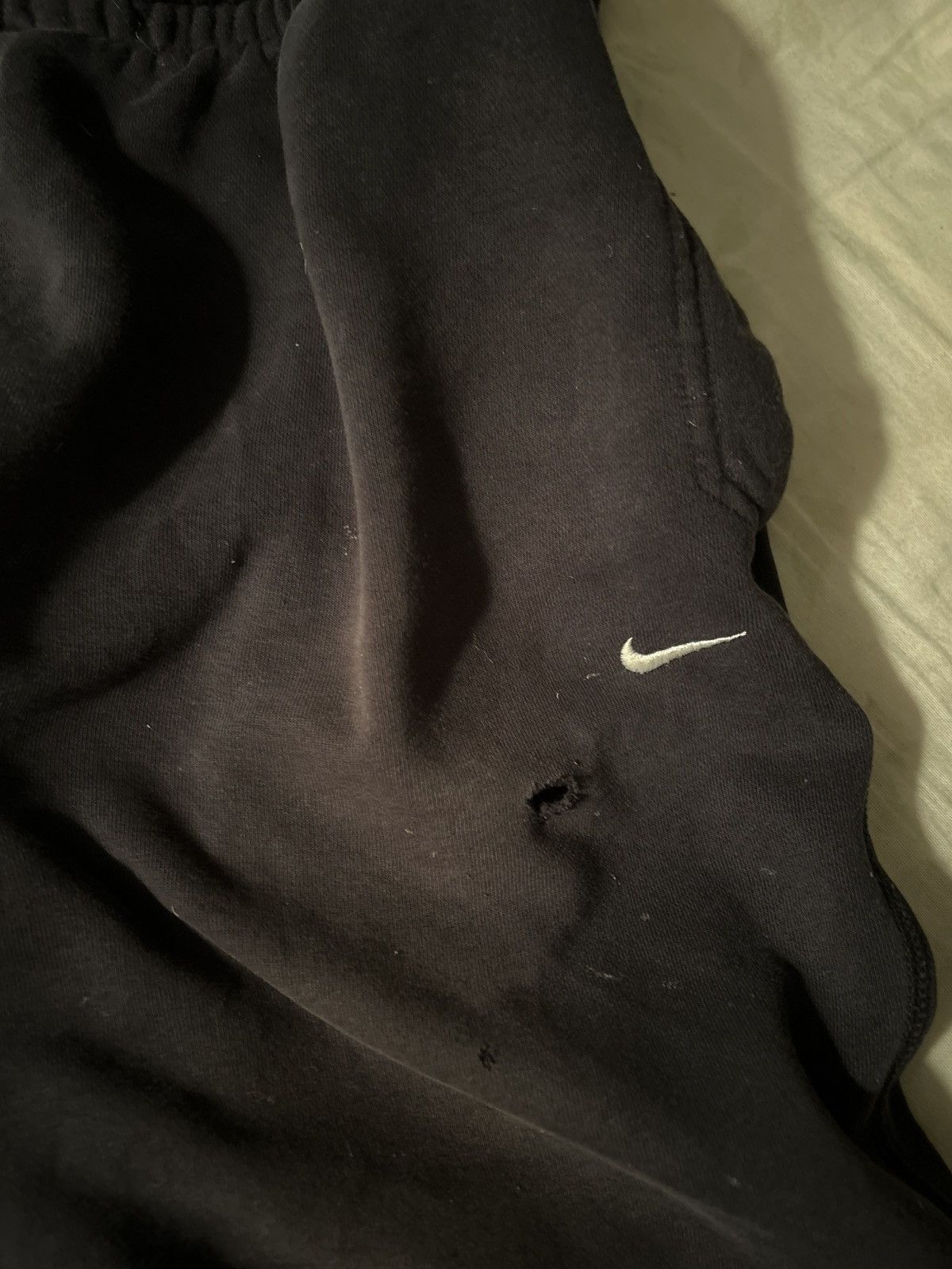 Nike × Vintage vintage nike distressed sweats Size US 32 / EU 48 - 2 Thumbnail