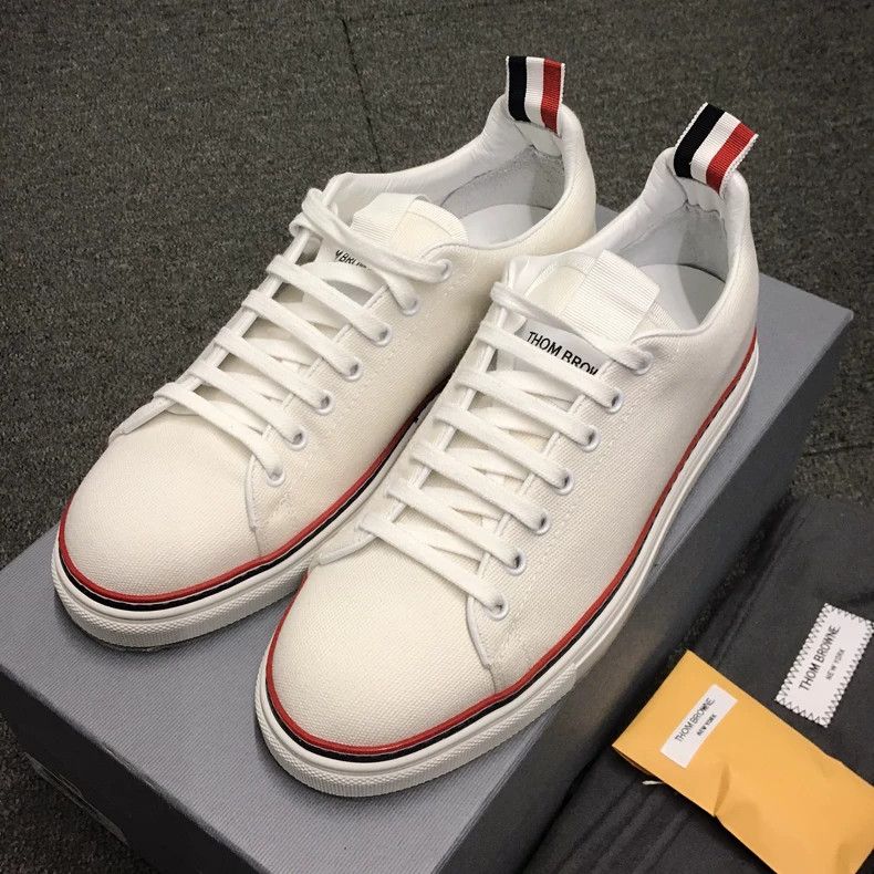Thom Browne Thom Browne white shoes Size US 8 / EU 41 - 1 Thumbnail