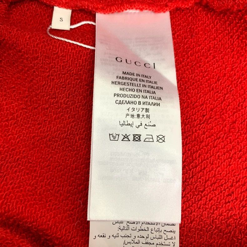 Gucci Gucci Color block logo printed cotton round-neck long-sleev Size US S / EU 44-46 / 1 - 8 Thumbnail