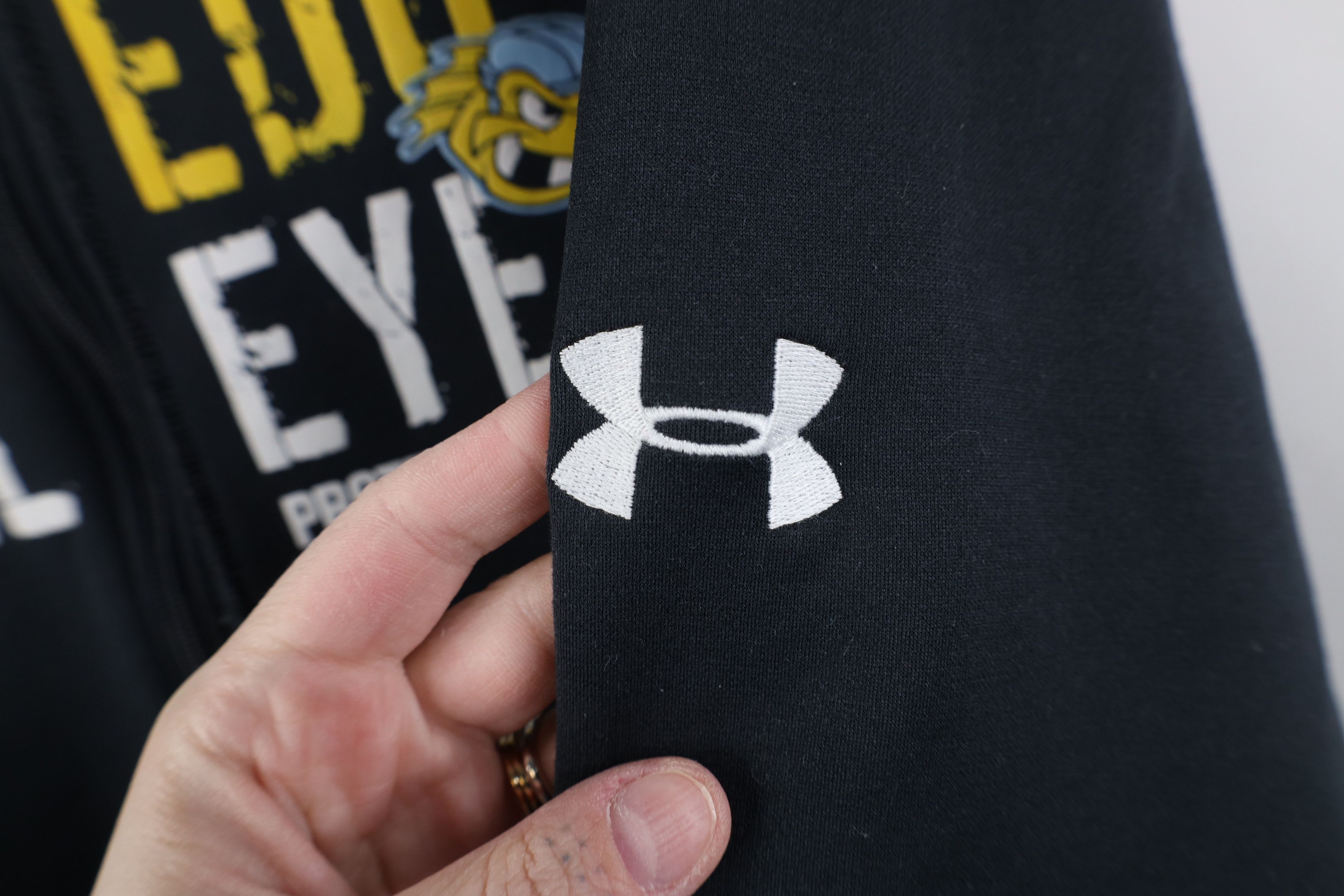 Under Armour Under Armour Toledo Walleye Hockey Full Zip Hoodie Black Size US XL / EU 56 / 4 - 4 Thumbnail