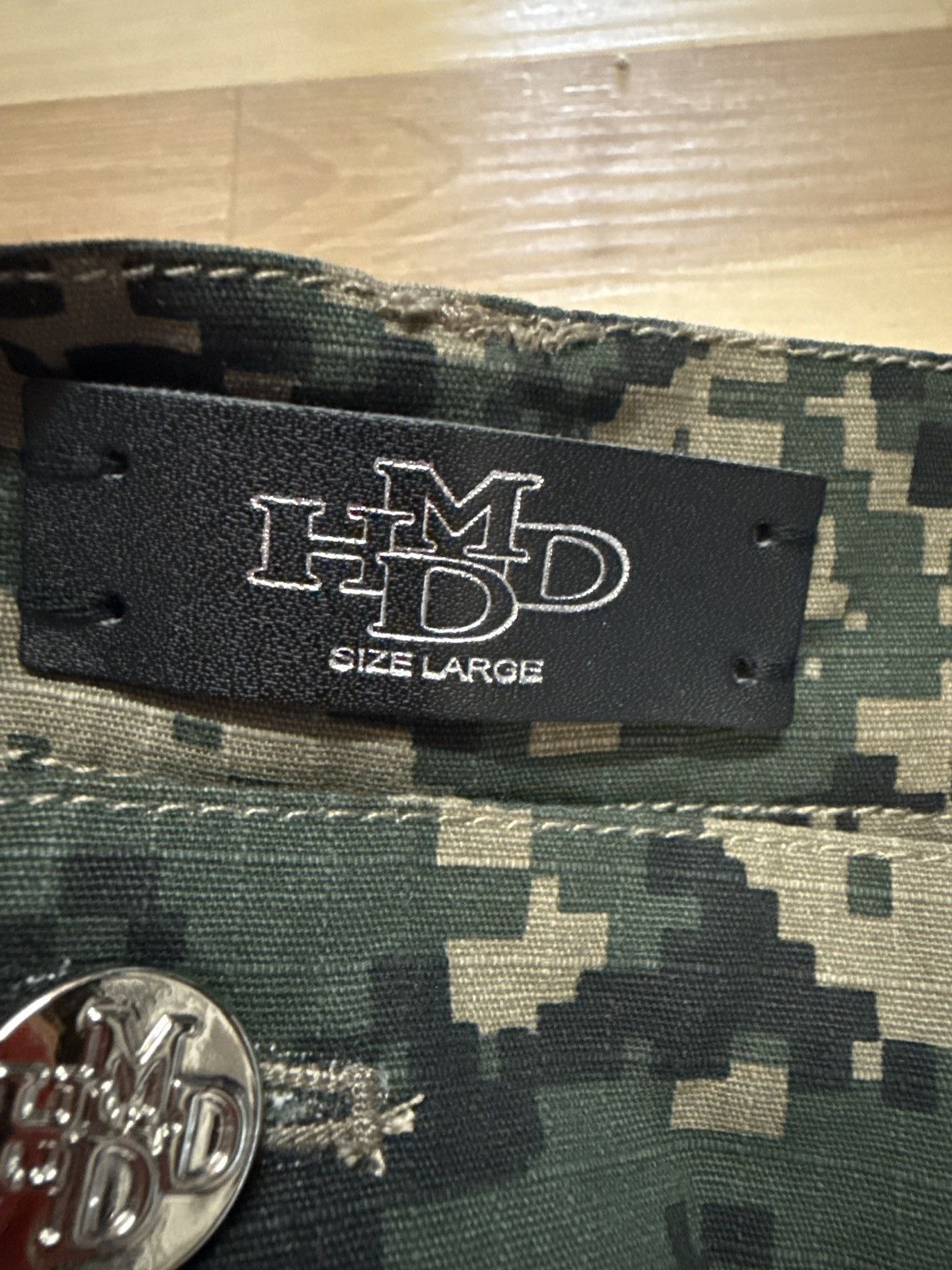 HMDD HMDD D-Day Digital Camo Shorts Size US 34 / EU 50 - 4 Thumbnail