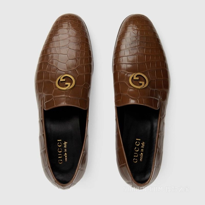 Gucci o1s1wg110425 Loafers in Brown Size US 12 / EU 45 - 6 Thumbnail